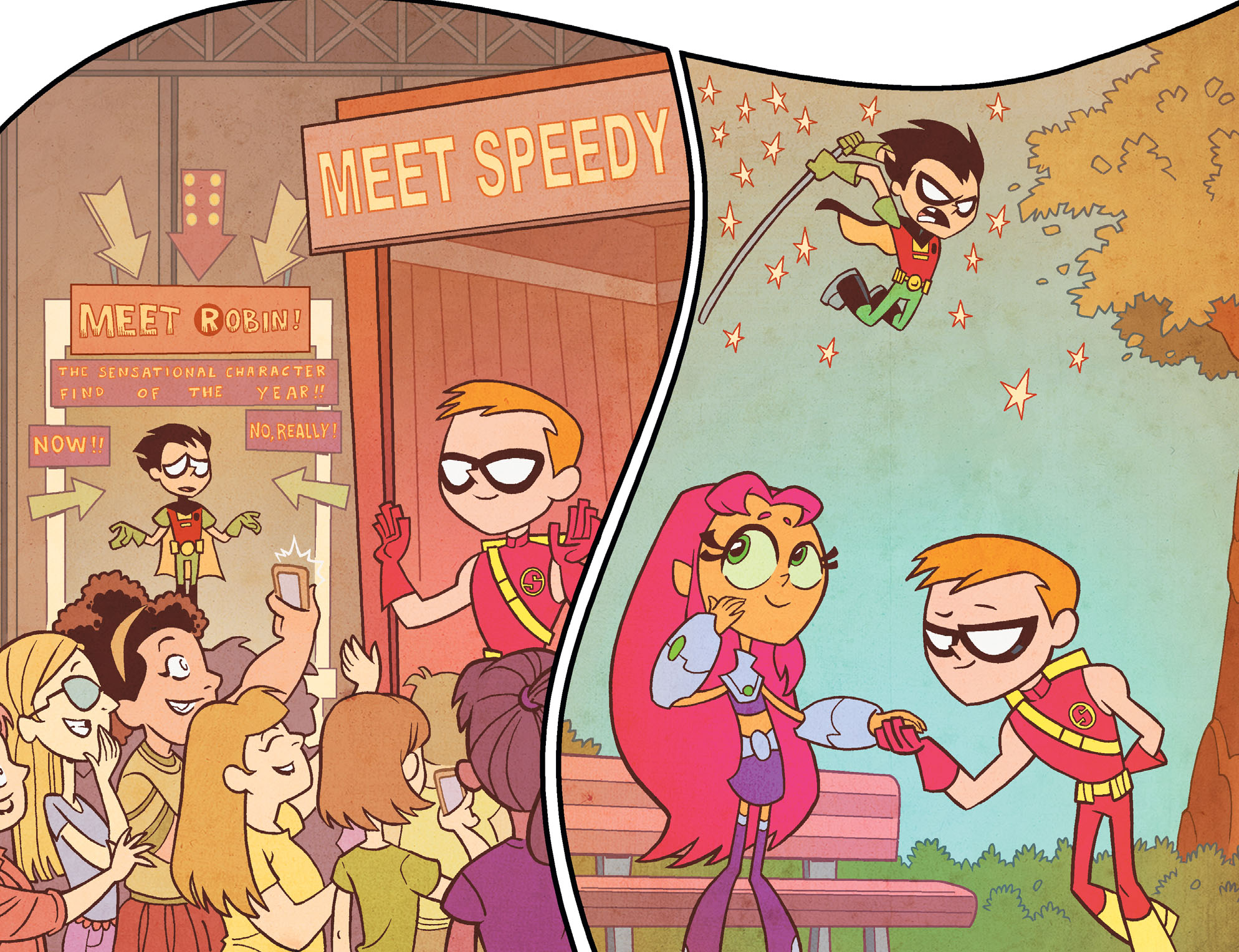Read online Teen Titans Go! To Camp comic -  Issue #1 - 17