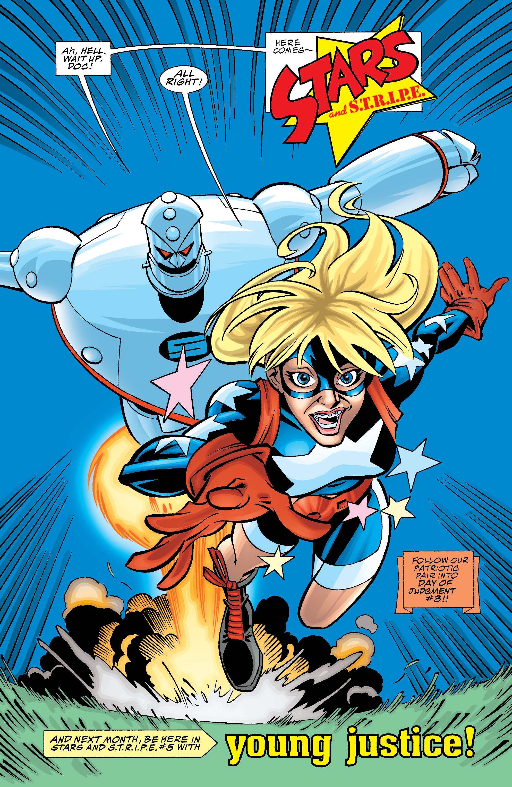 Read online Stars and S.T.R.I.P.E. comic -  Issue #4 - 24