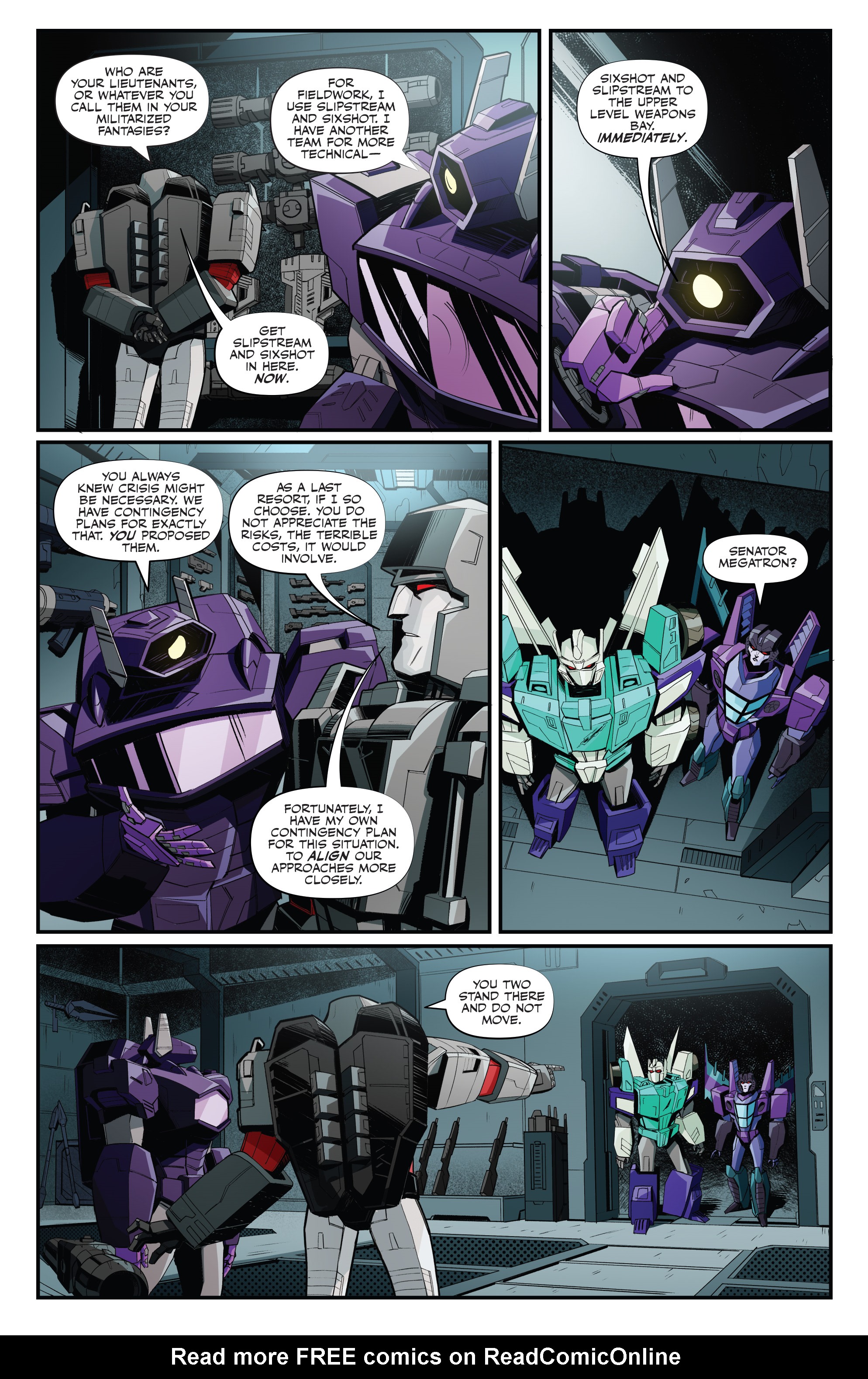 Read online Transformers (2019) comic -  Issue #15 - 19