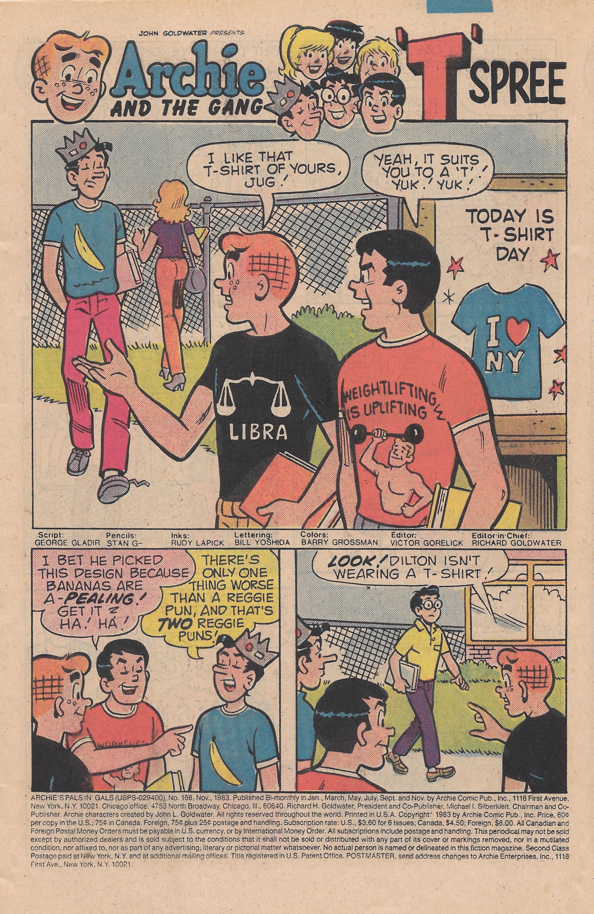 Read online Archie's Pals 'N' Gals (1952) comic -  Issue #166 - 3