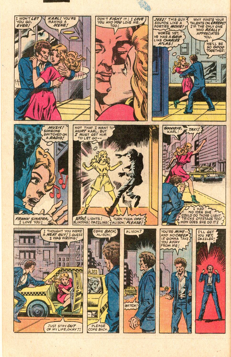 Read online Dazzler (1981) comic -  Issue #25 - 11