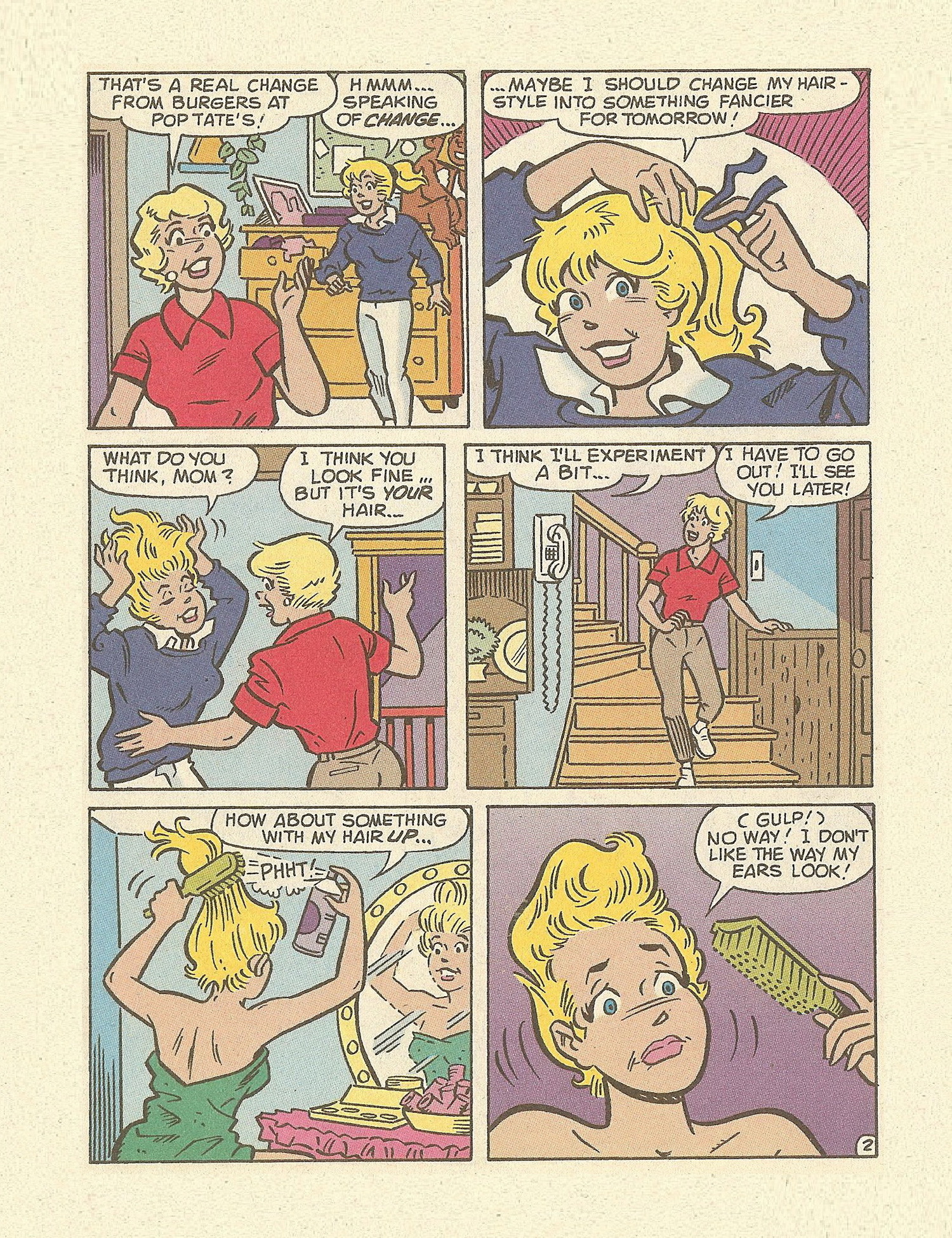 Read online Betty and Veronica Digest Magazine comic -  Issue #118 - 62