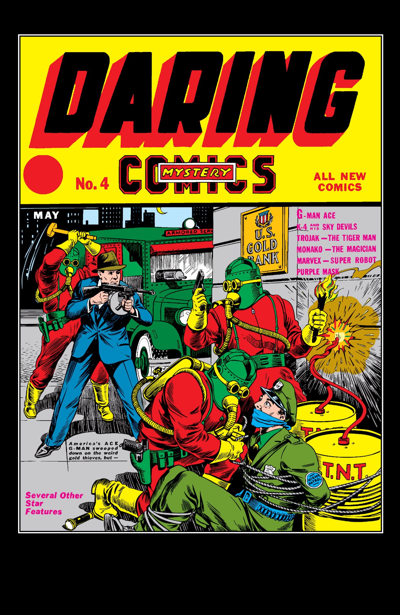 Read online Daring Mystery Comics comic -  Issue #4 - 1