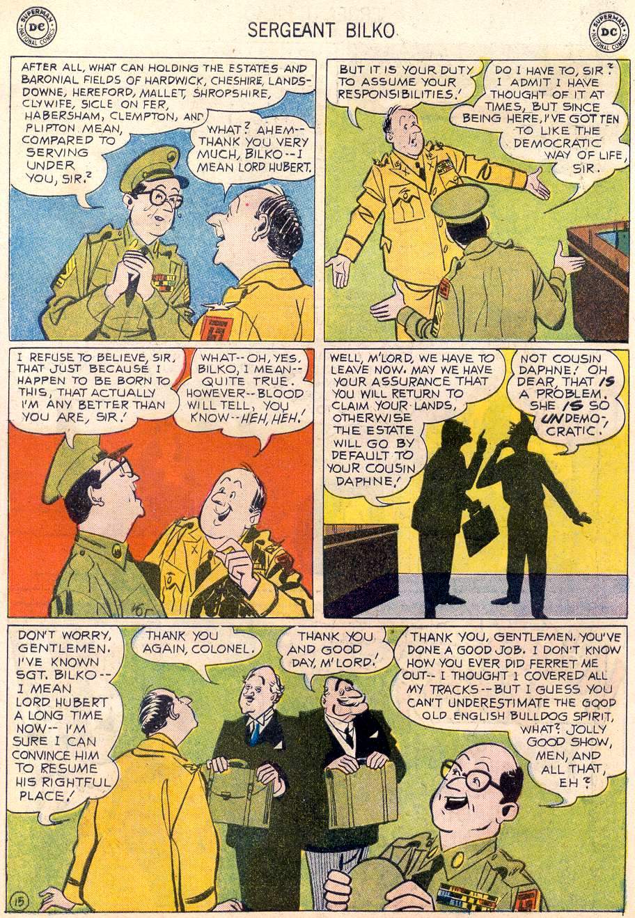 Read online Sergeant Bilko comic -  Issue #17 - 19