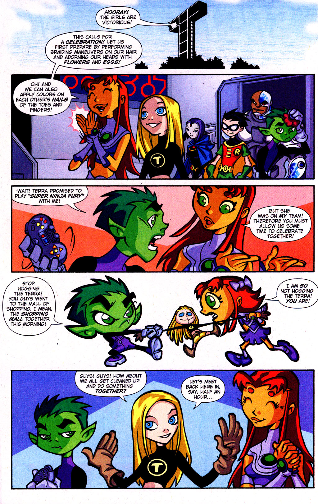 Read online Teen Titans Go! (2003) comic -  Issue #11 - 9