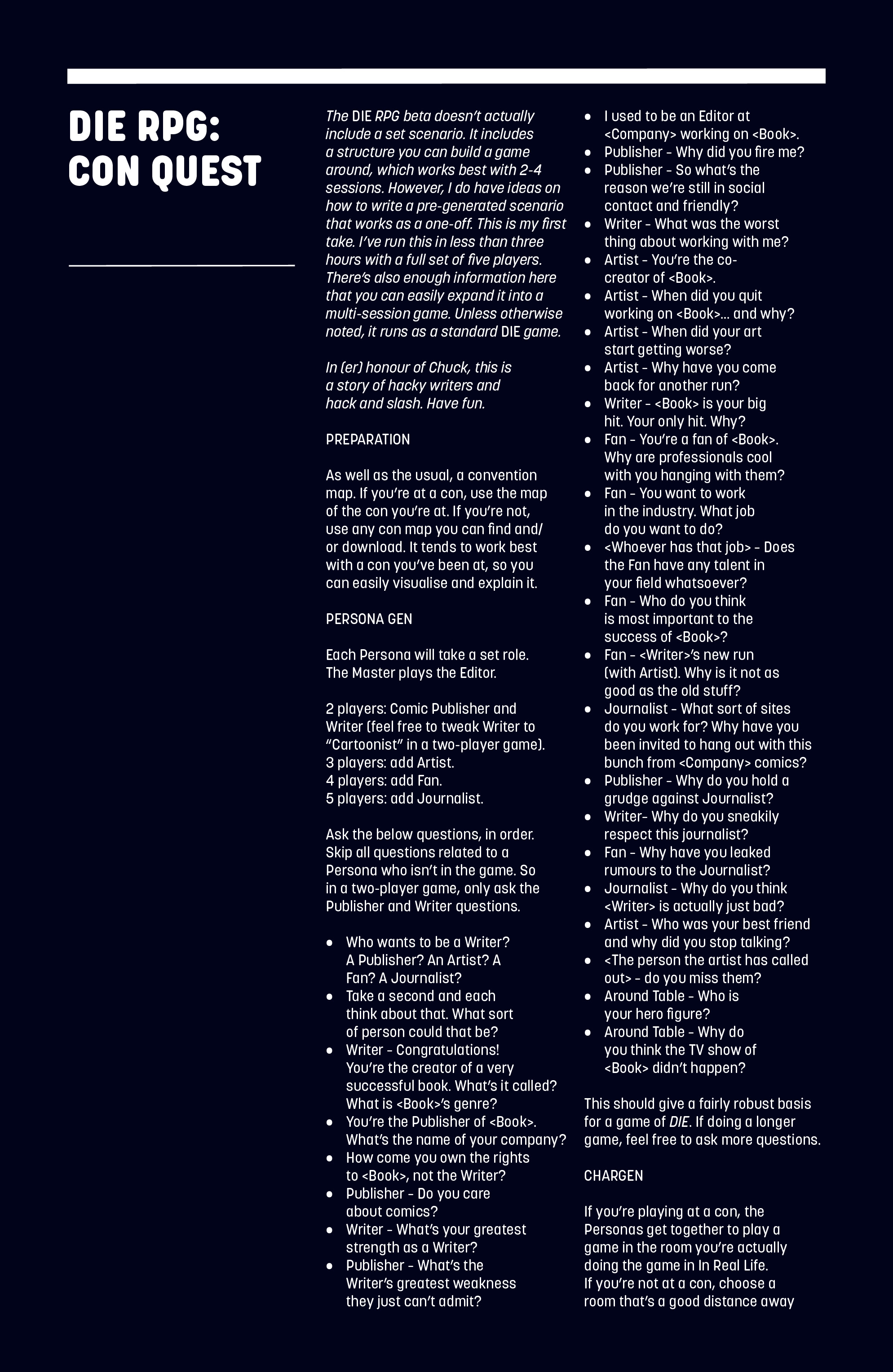 Read online Die comic -  Issue #7 - 30