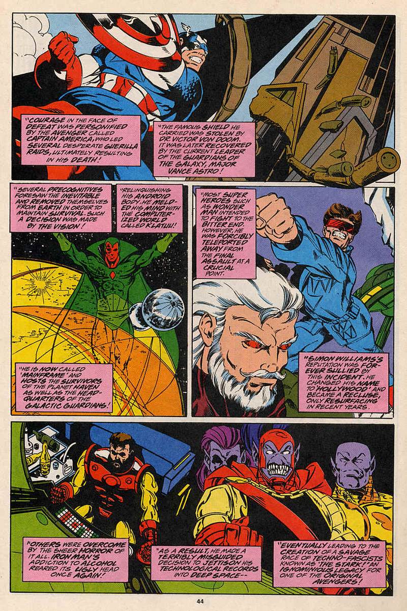 Read online Guardians of the Galaxy (1990) comic -  Issue #50 - 37