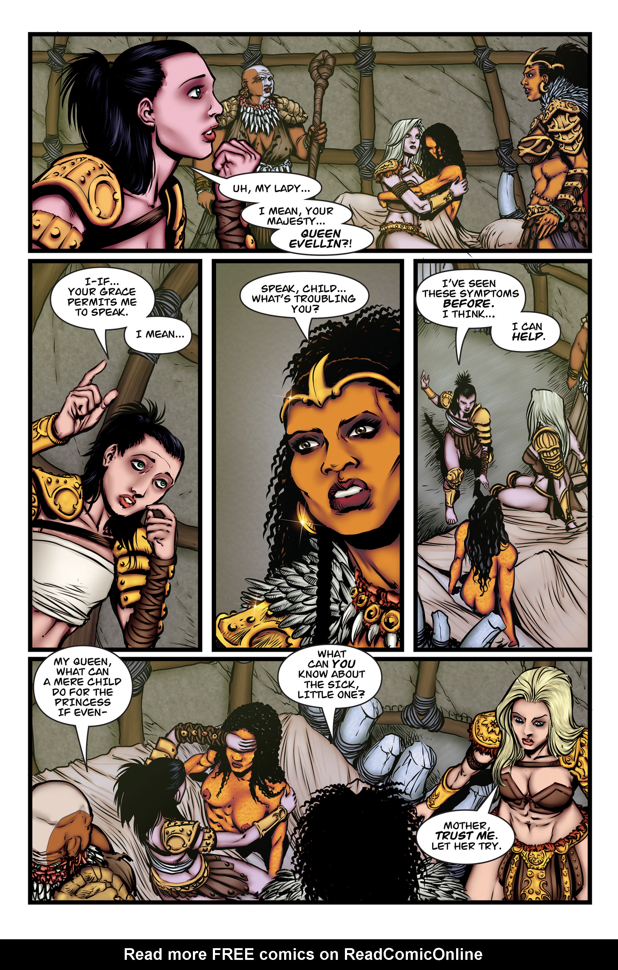 Read online Arhian: Head Huntress comic -  Issue #5 - 9