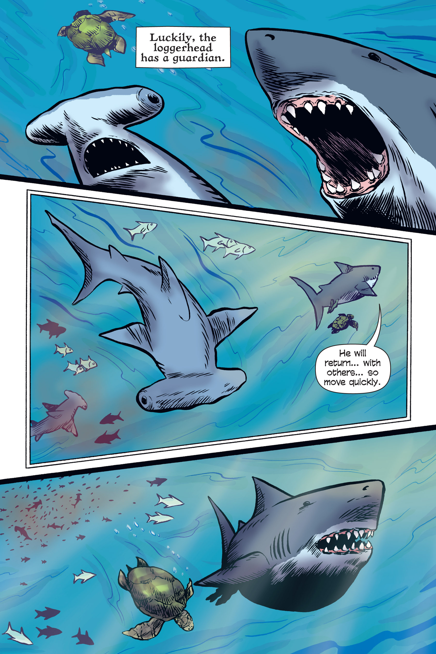 Read online Xoc: Journey of a Great White comic -  Issue # TPB - 88