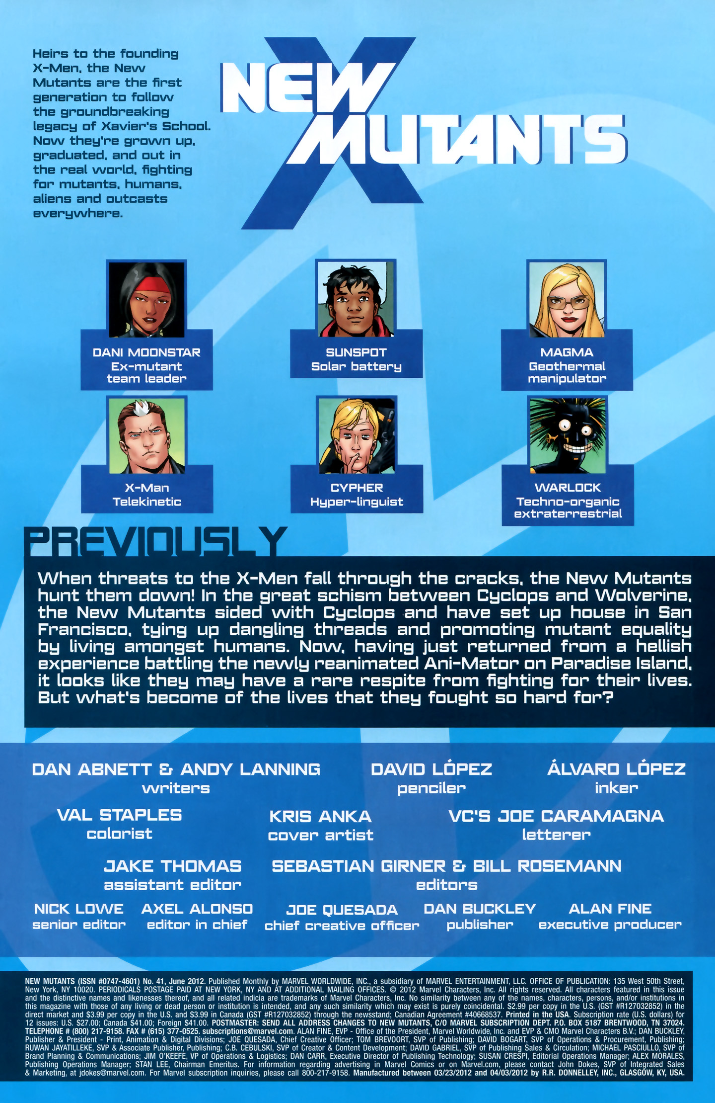 New Mutants (2009) Issue #41 #41 - English 2