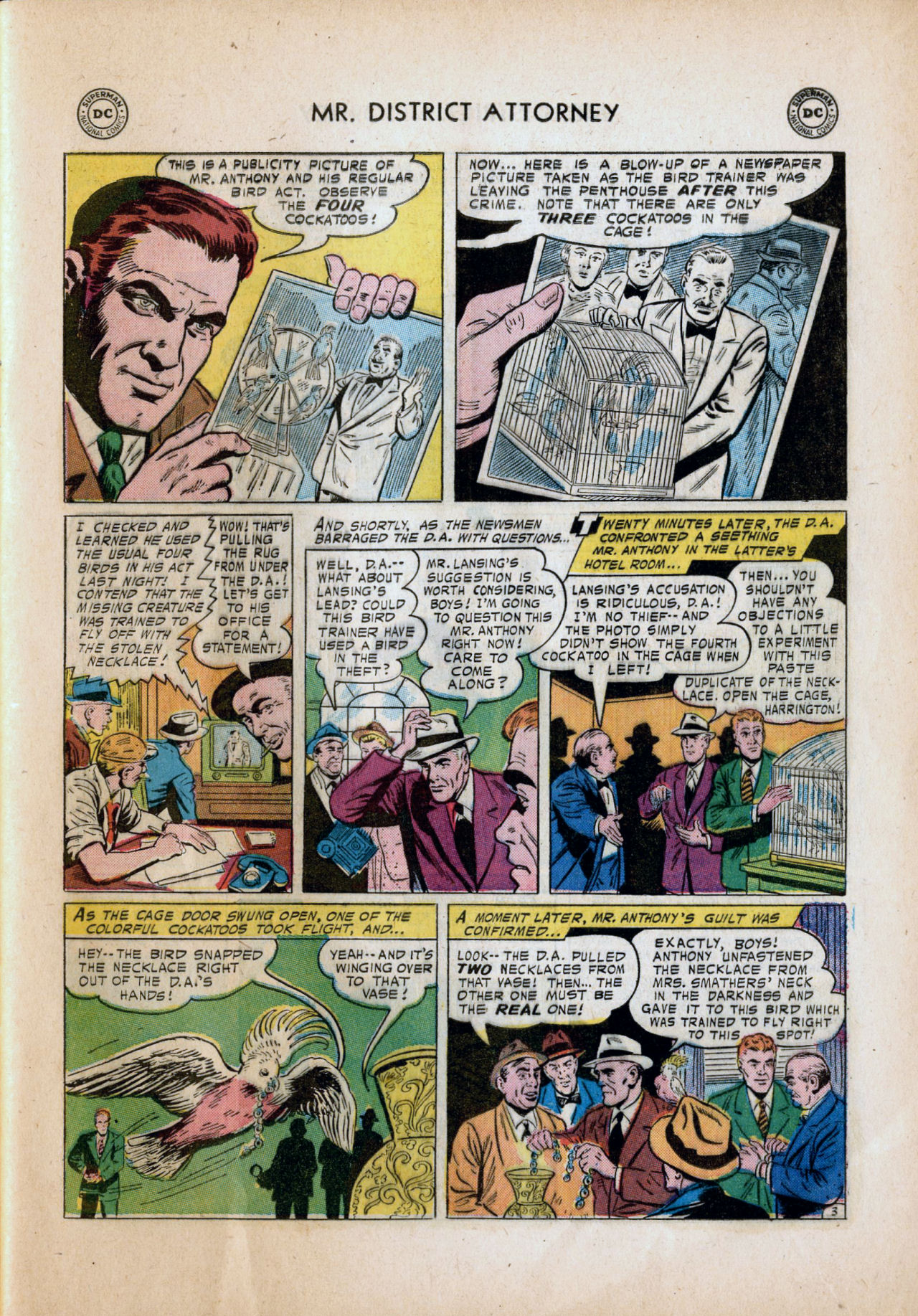 Read online Mr. District Attorney comic -  Issue #60 - 5
