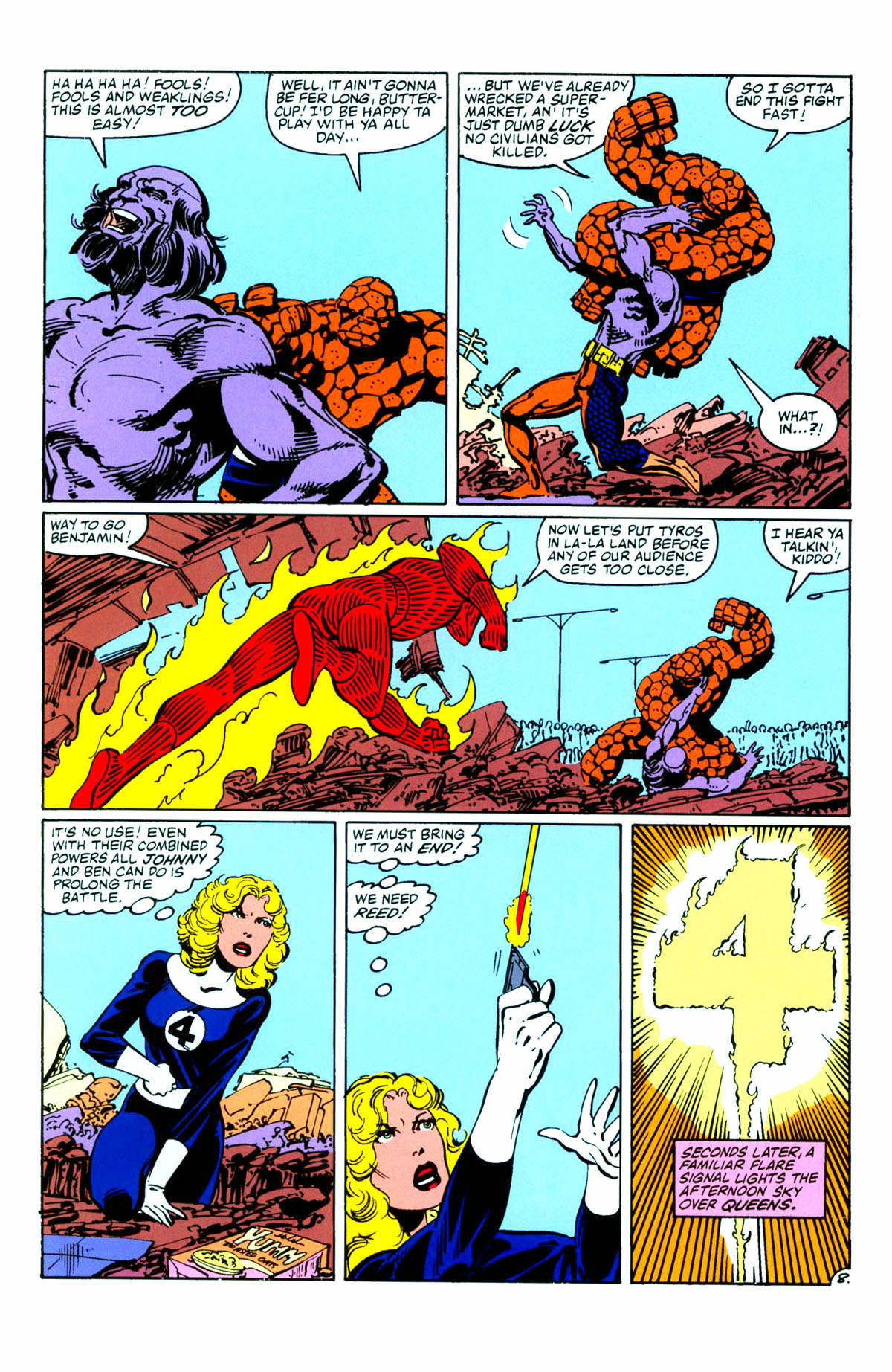 Read online Fantastic Four Visionaries: John Byrne comic -  Issue # TPB 4 - 55
