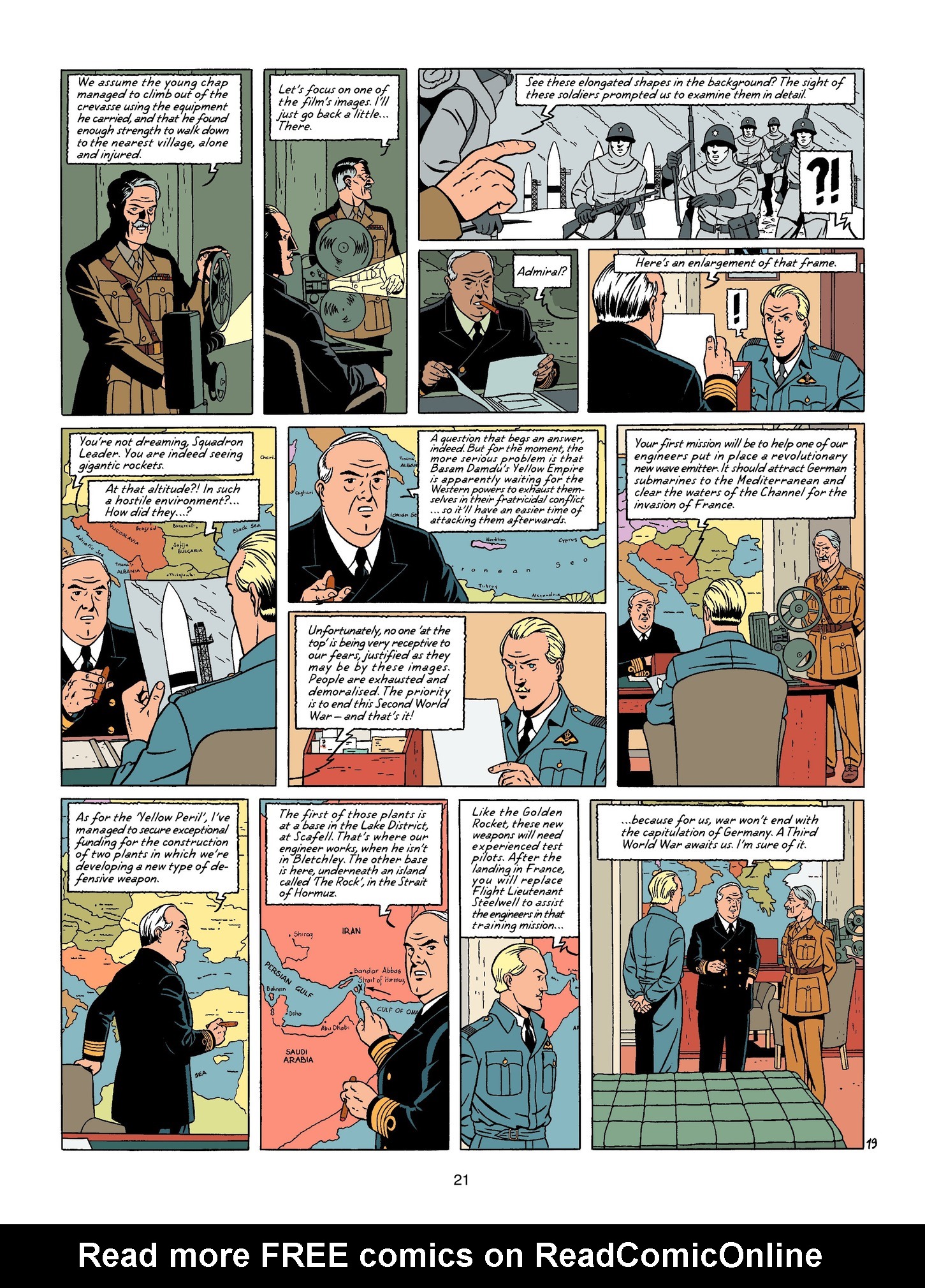 Read online Blake & Mortimer comic -  Issue #21 - 21