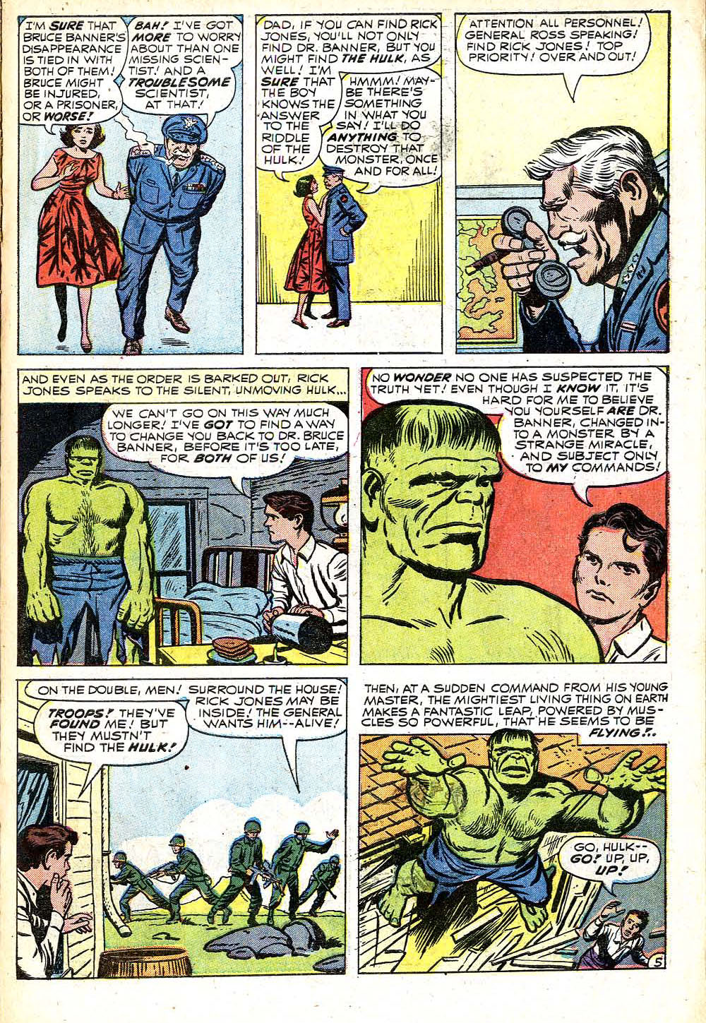 Read online The Incredible Hulk (1962) comic -  Issue #4 - 7