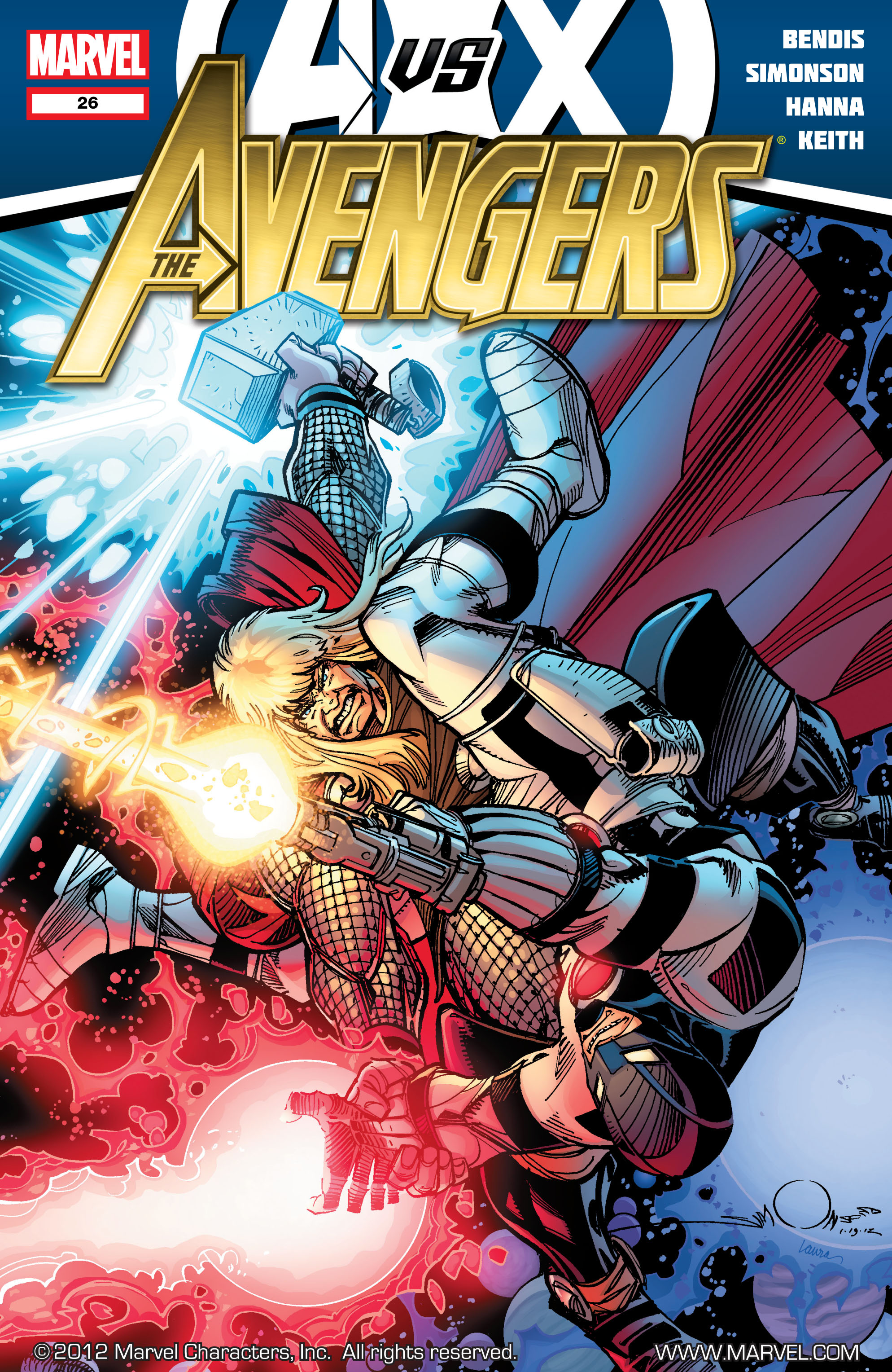Read online Avengers (2010) comic -  Issue #26 - 1