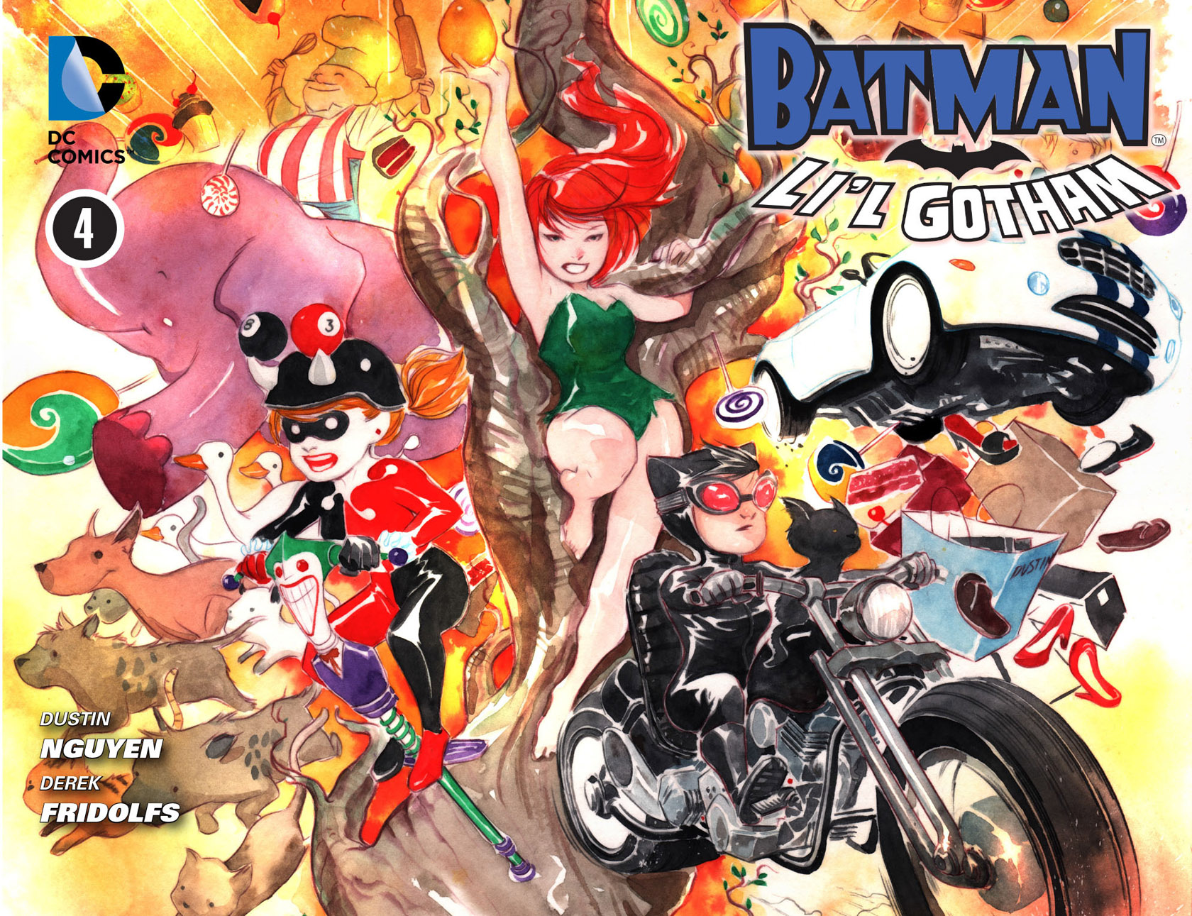 Read online Batman: Li'l Gotham (2012) comic -  Issue #4 - 1