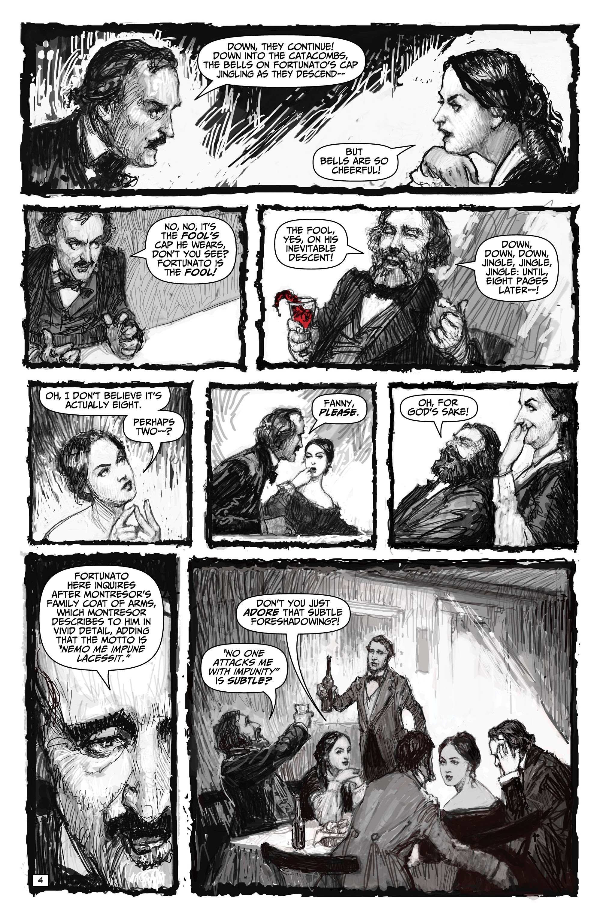 Read online Edgar Allan Poe's Snifter of Blood comic -  Issue #2 - 22