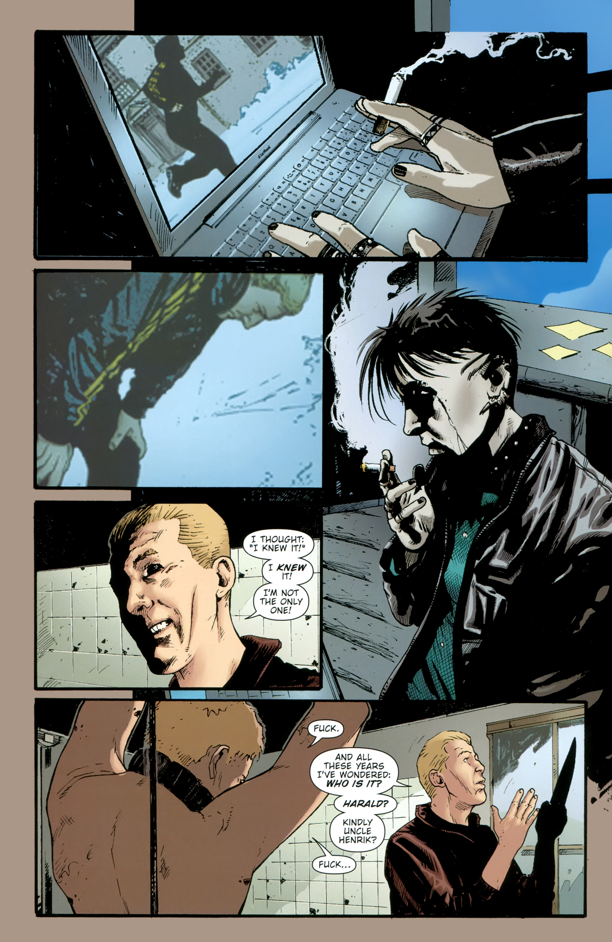 Read online The Girl With the Dragon Tattoo comic -  Issue # TPB 2 - 96