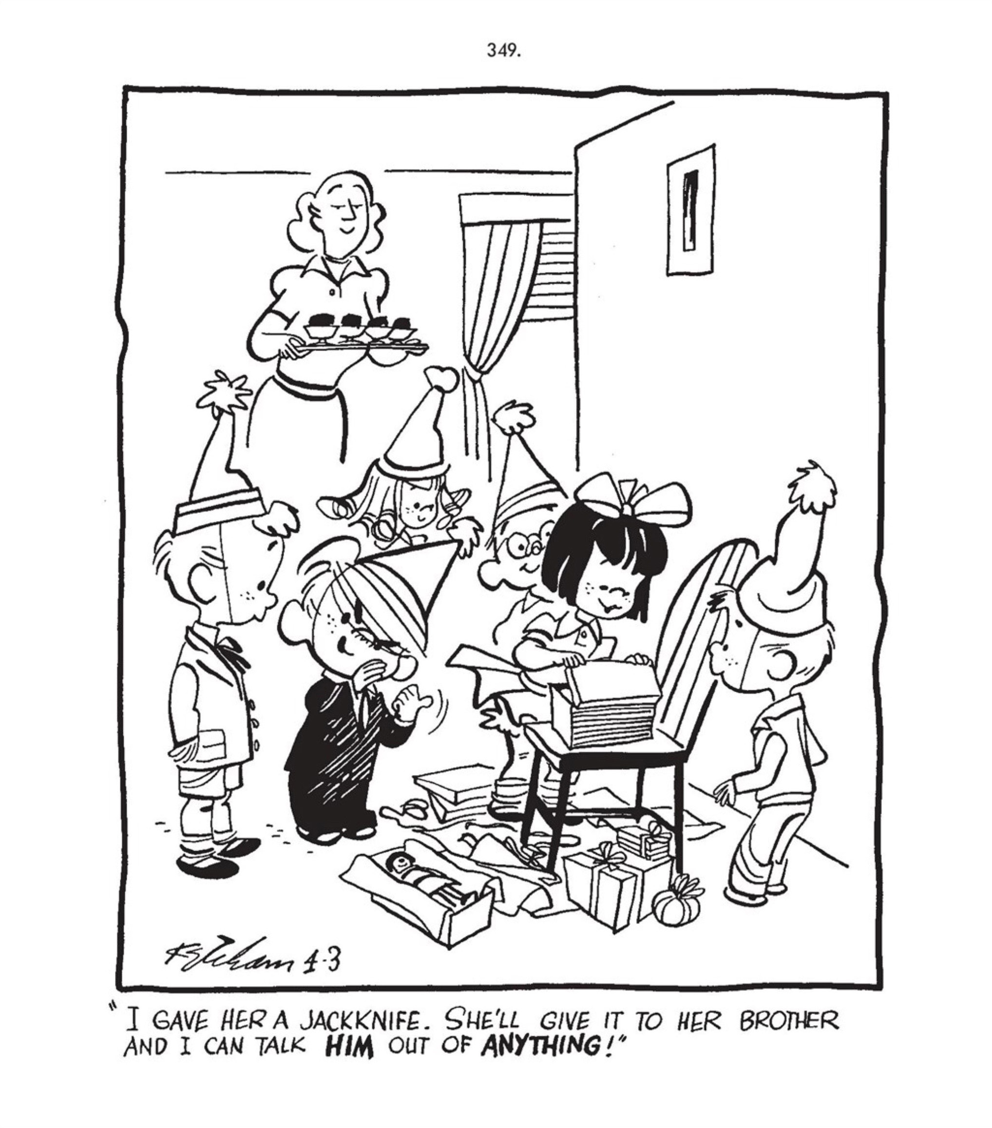 Read online Hank Ketcham's Complete Dennis the Menace comic -  Issue # TPB 1 (Part 4) - 75