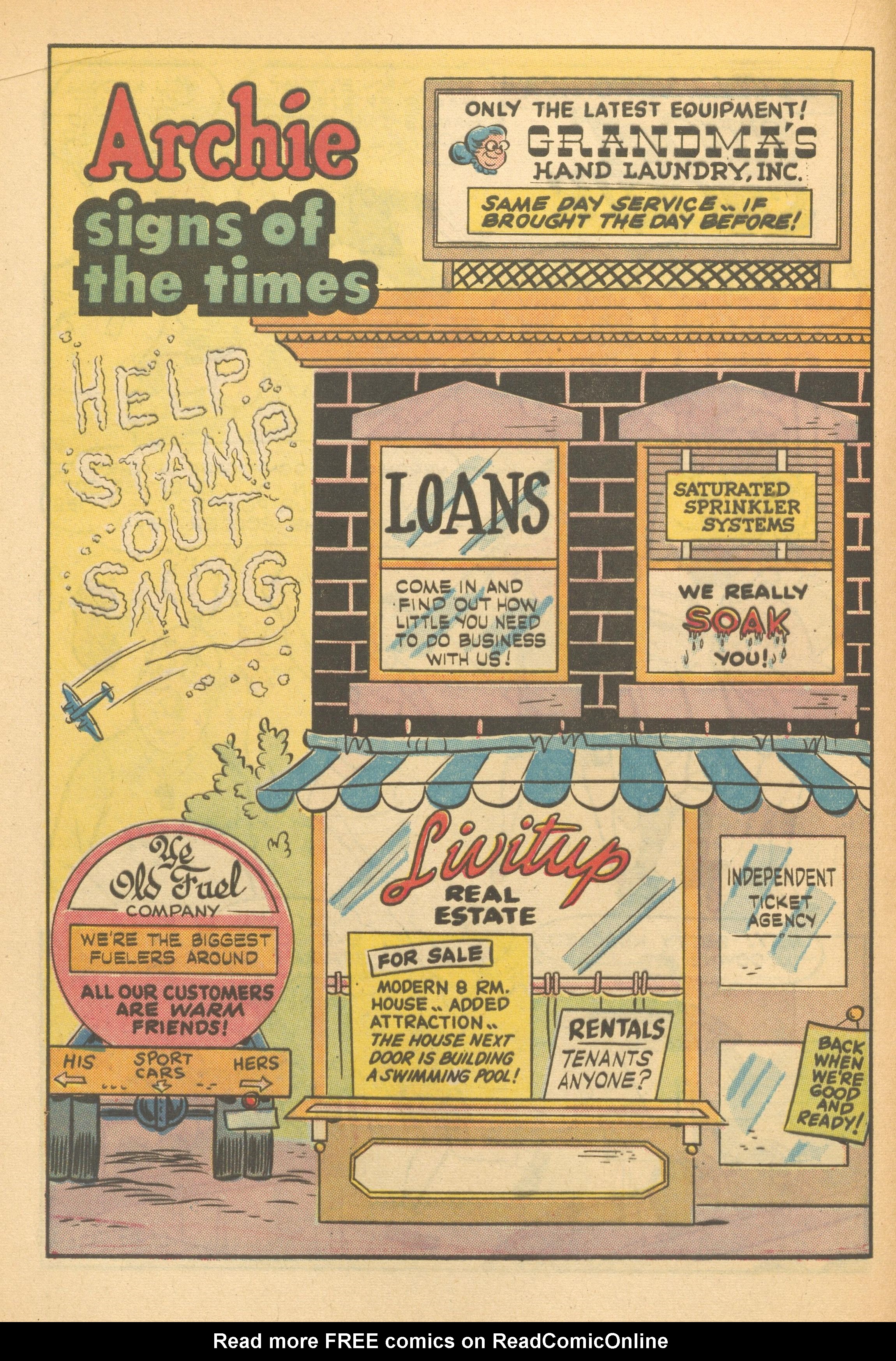 Read online Archie's Joke Book Magazine comic -  Issue #59 - 16