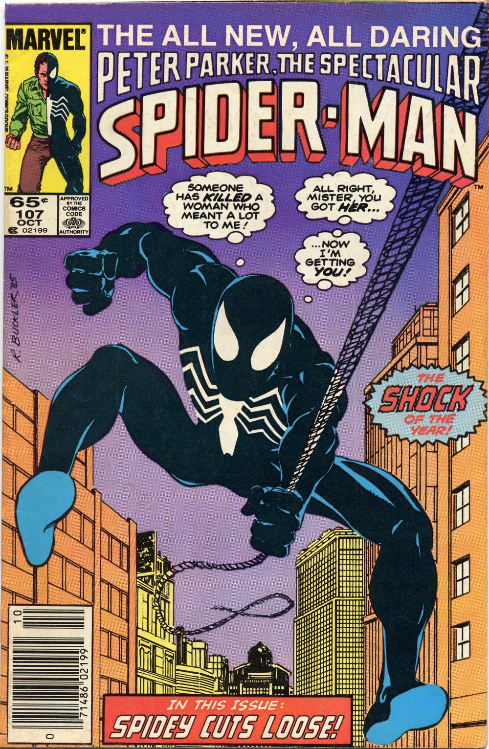 Read online The Spectacular Spider-Man (1976) comic -  Issue #107 - 1