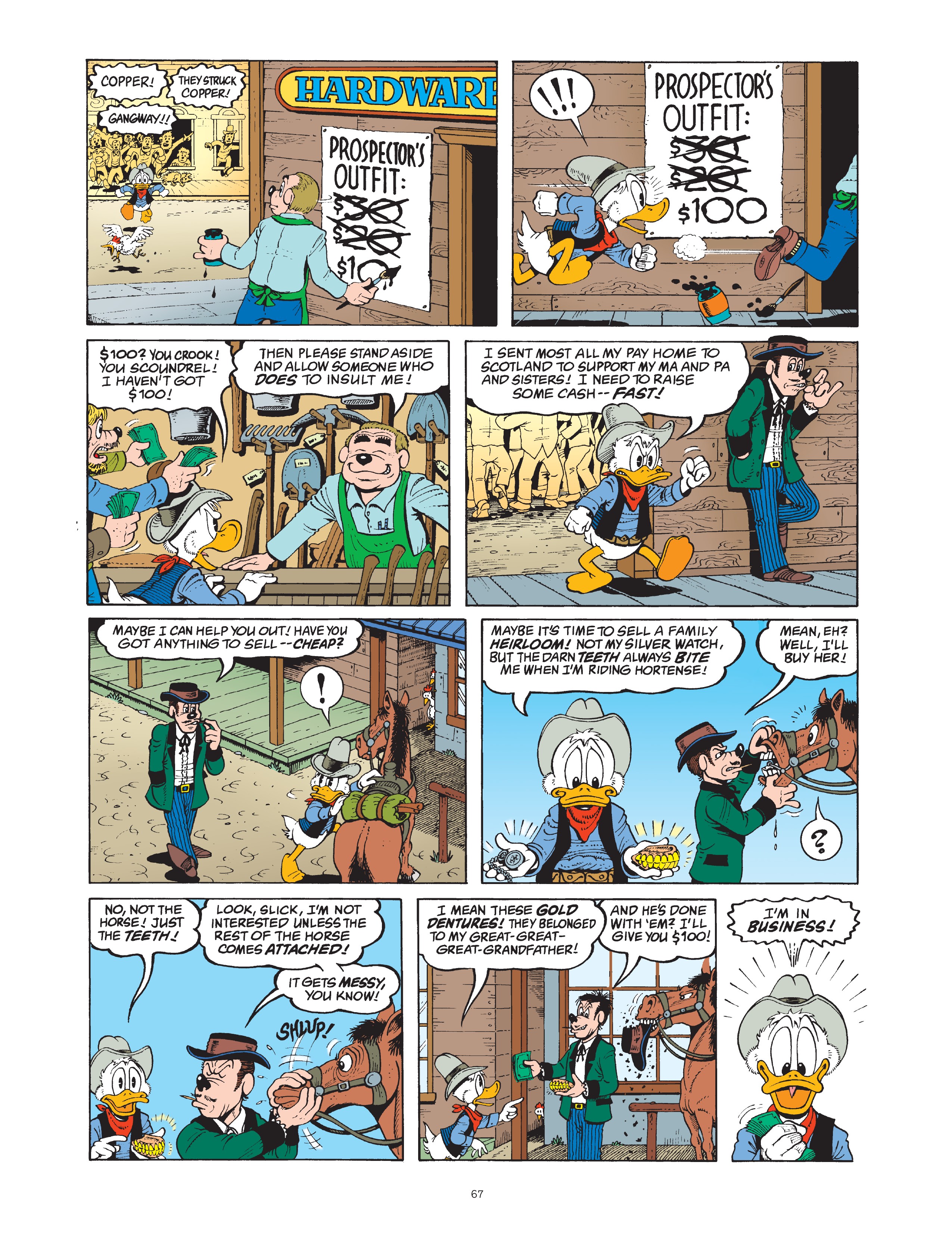 Read online The Complete Life and Times of Scrooge McDuck comic -  Issue # TPB 1 (Part 1) - 71