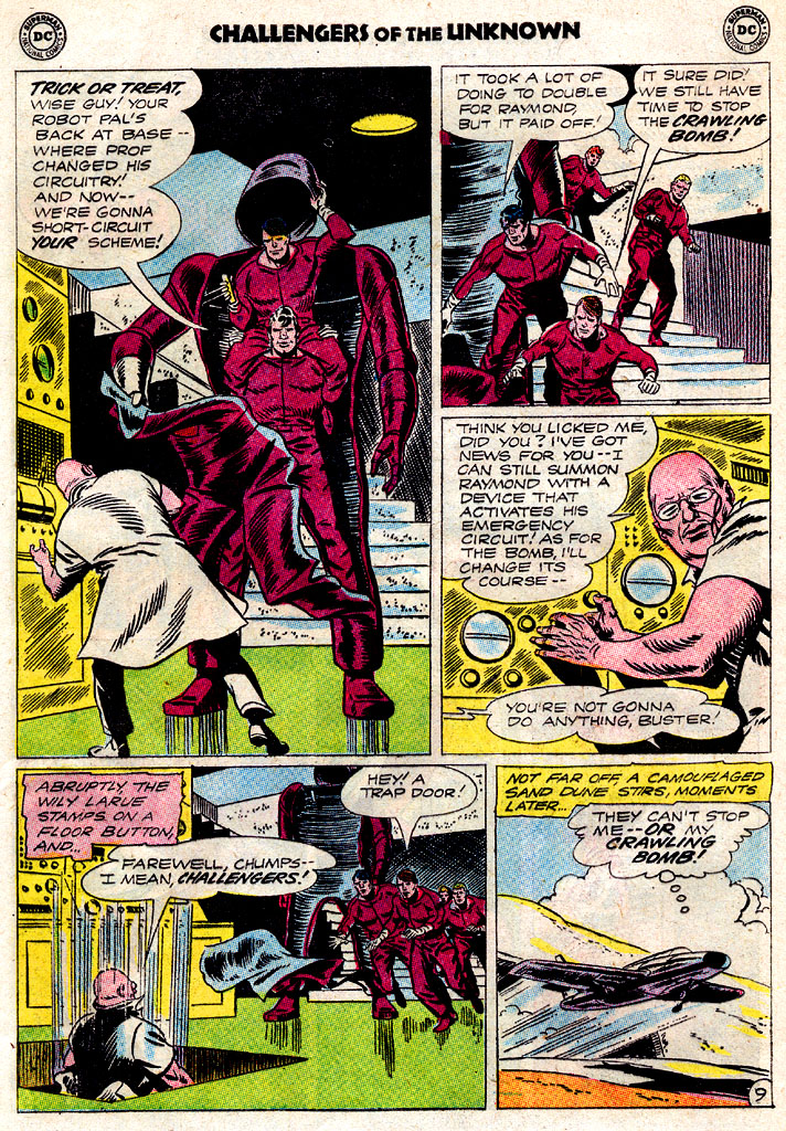 Read online Challengers of the Unknown (1958) comic -  Issue #33 - 28