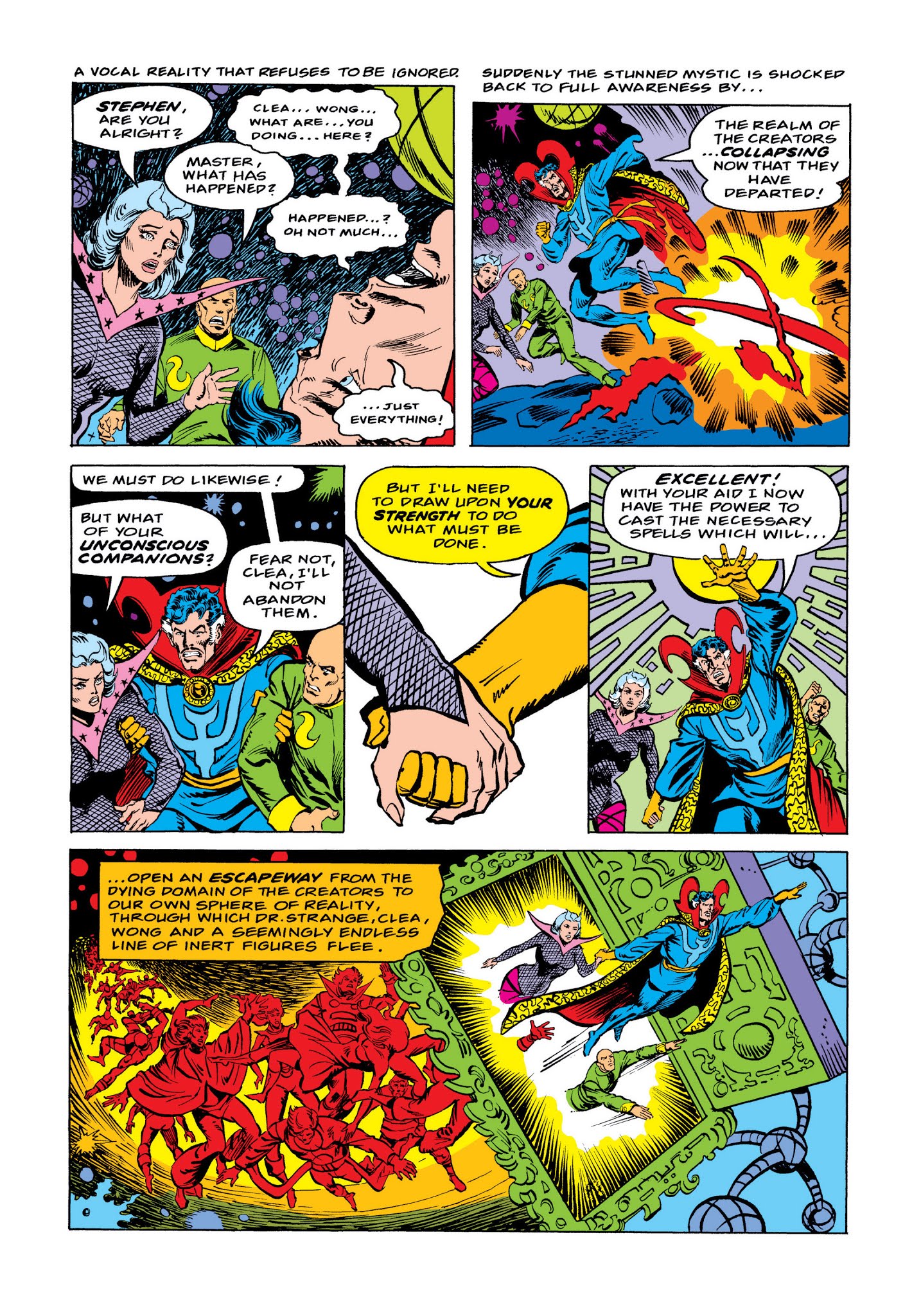 Read online Marvel Masterworks: Doctor Strange comic -  Issue # TPB 7 (Part 1) - 45