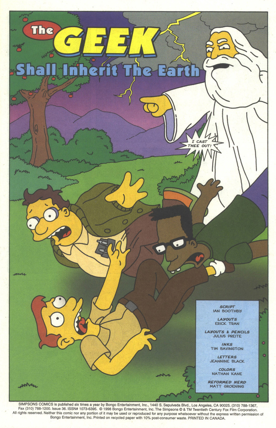 Read online Simpsons Comics comic -  Issue #36 - 2
