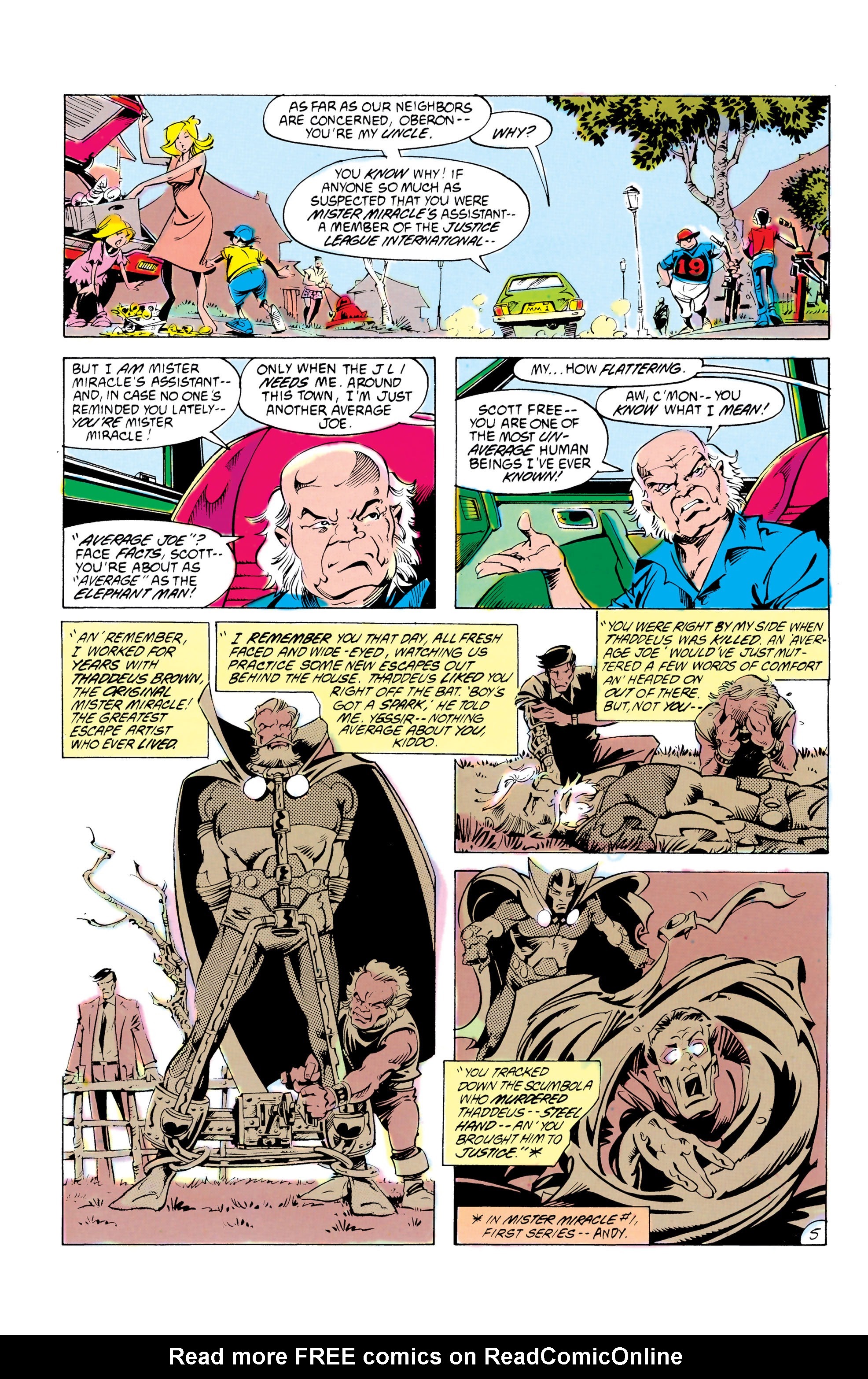 Read online Mister Miracle (1989) comic -  Issue #1 - 6