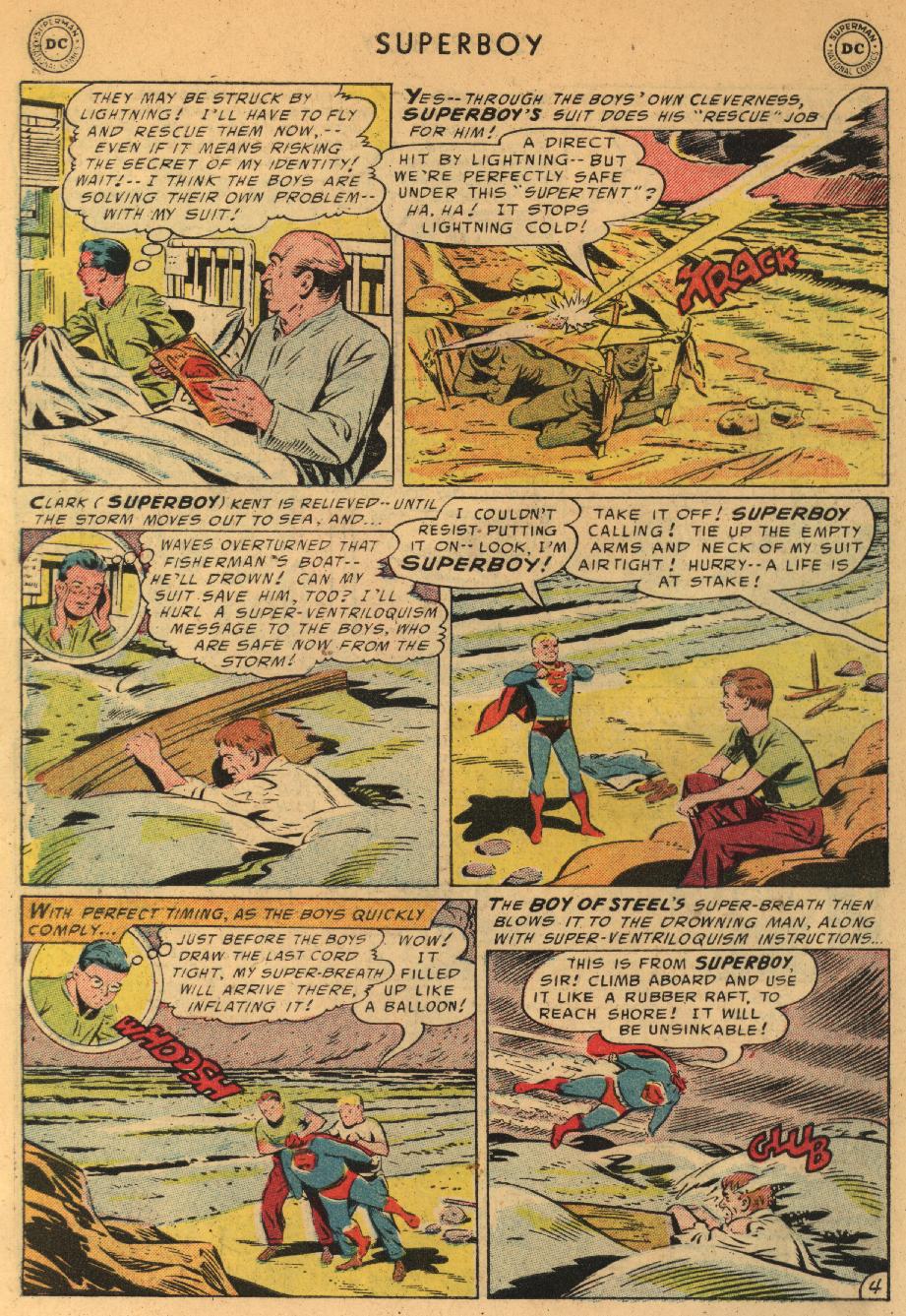 Read online Superboy (1949) comic -  Issue #44 - 5