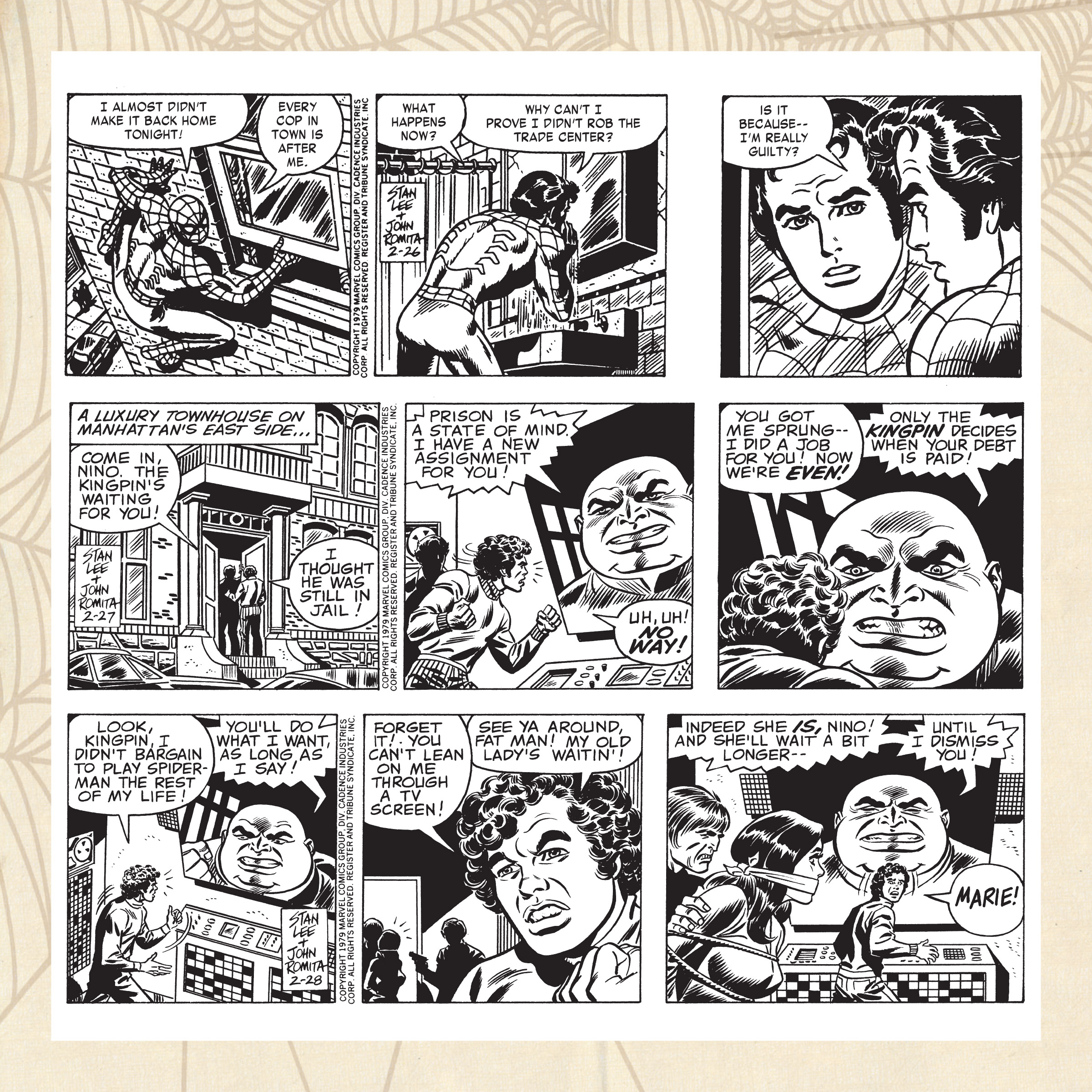 Read online Spider-Man Newspaper Strips comic -  Issue # TPB 2 (Part 1) - 17