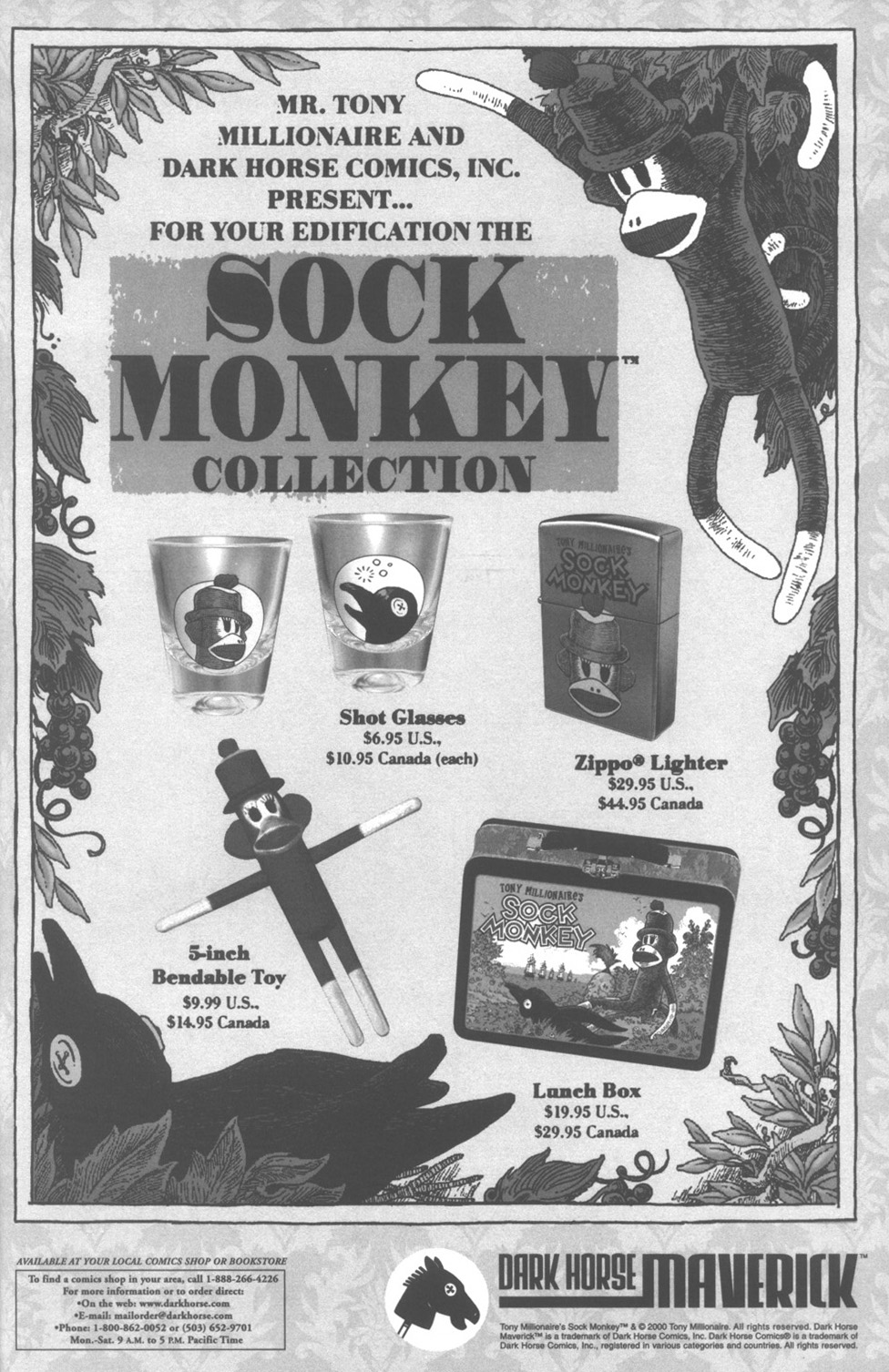 Read online Tony Millionaire's Sock Monkey (2000) comic -  Issue #1 - 25