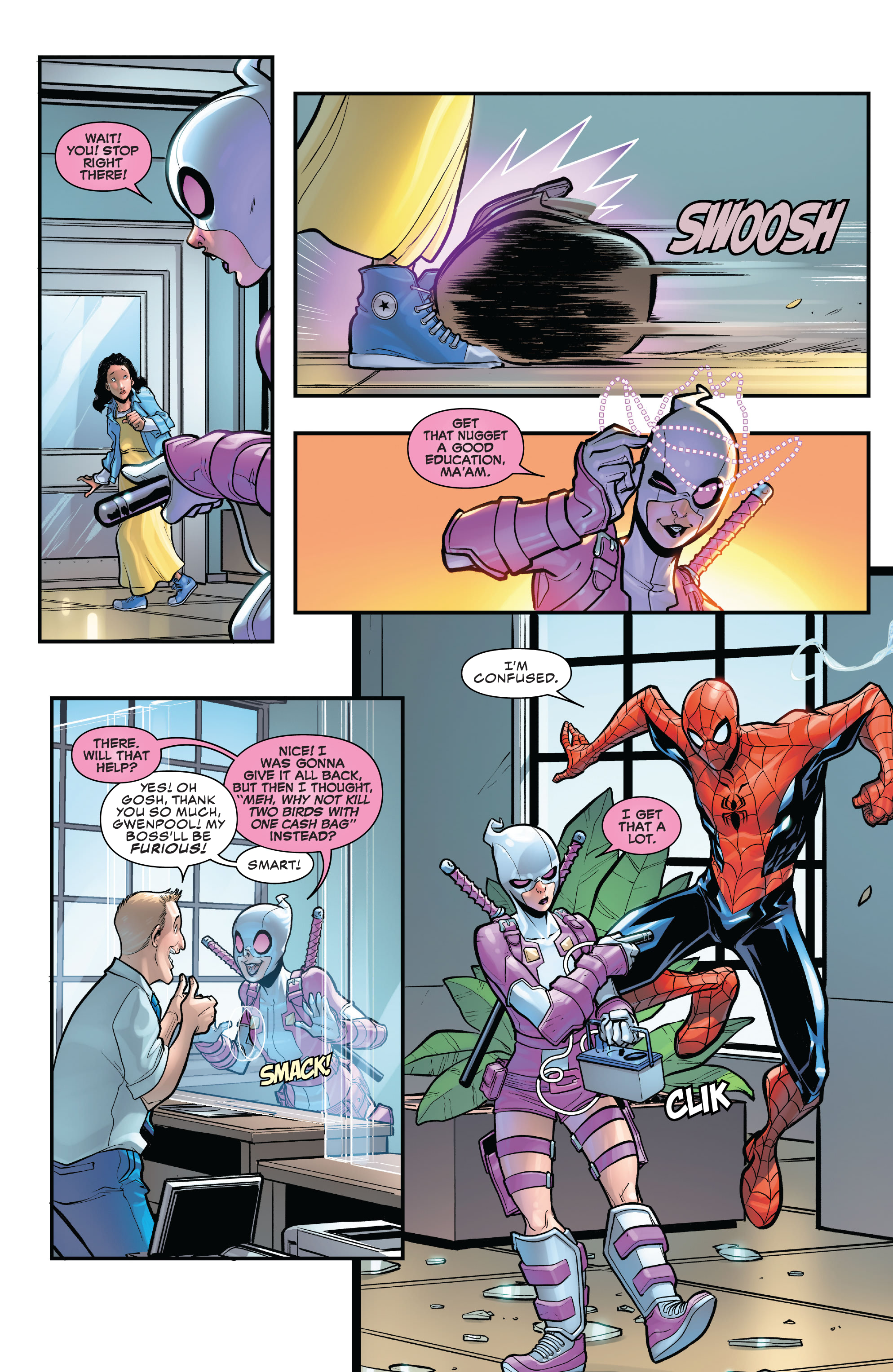 Read online Gwenpool Strikes Back comic -  Issue # _TPB - 12