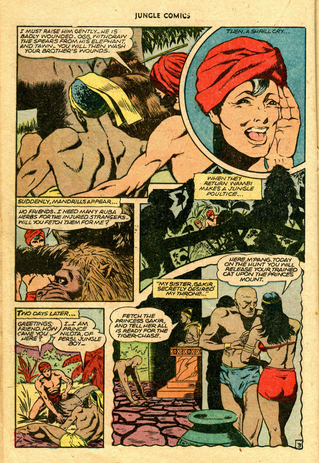 Read online Jungle Comics comic -  Issue #75 - 22