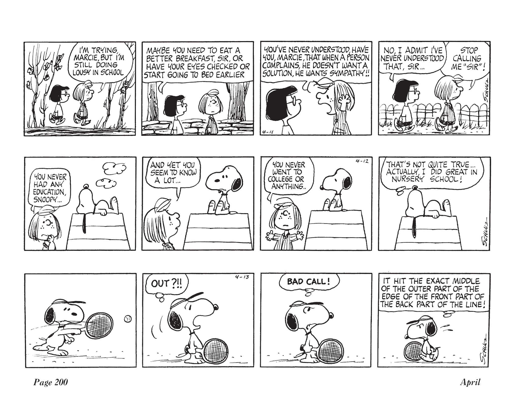 Read online The Complete Peanuts comic -  Issue # TPB 12 - 214
