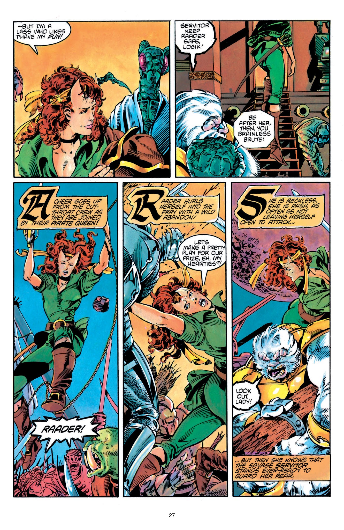 Read online Swords of the Swashbucklers comic -  Issue # TPB - 25