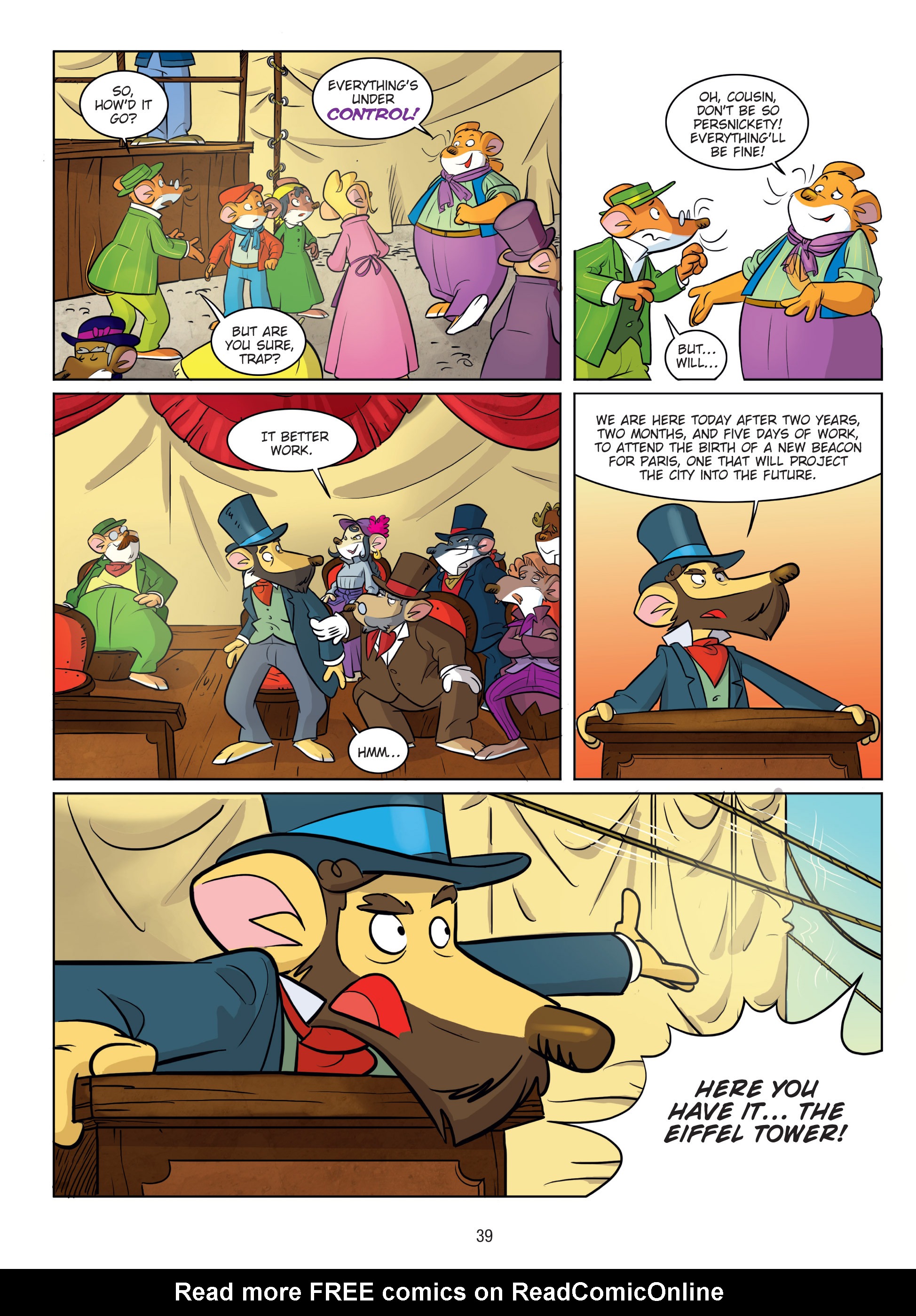 Read online Geronimo Stilton comic -  Issue # TPB 11 - 39