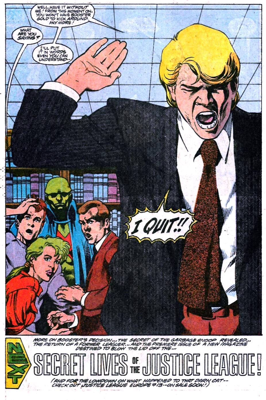 Read online Justice League America comic -  Issue #37 - 23