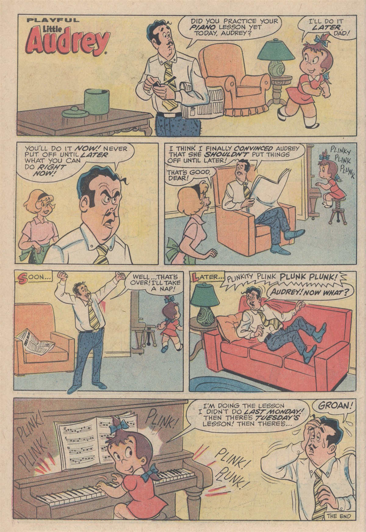 Read online Little Audrey And Melvin comic -  Issue #48 - 10