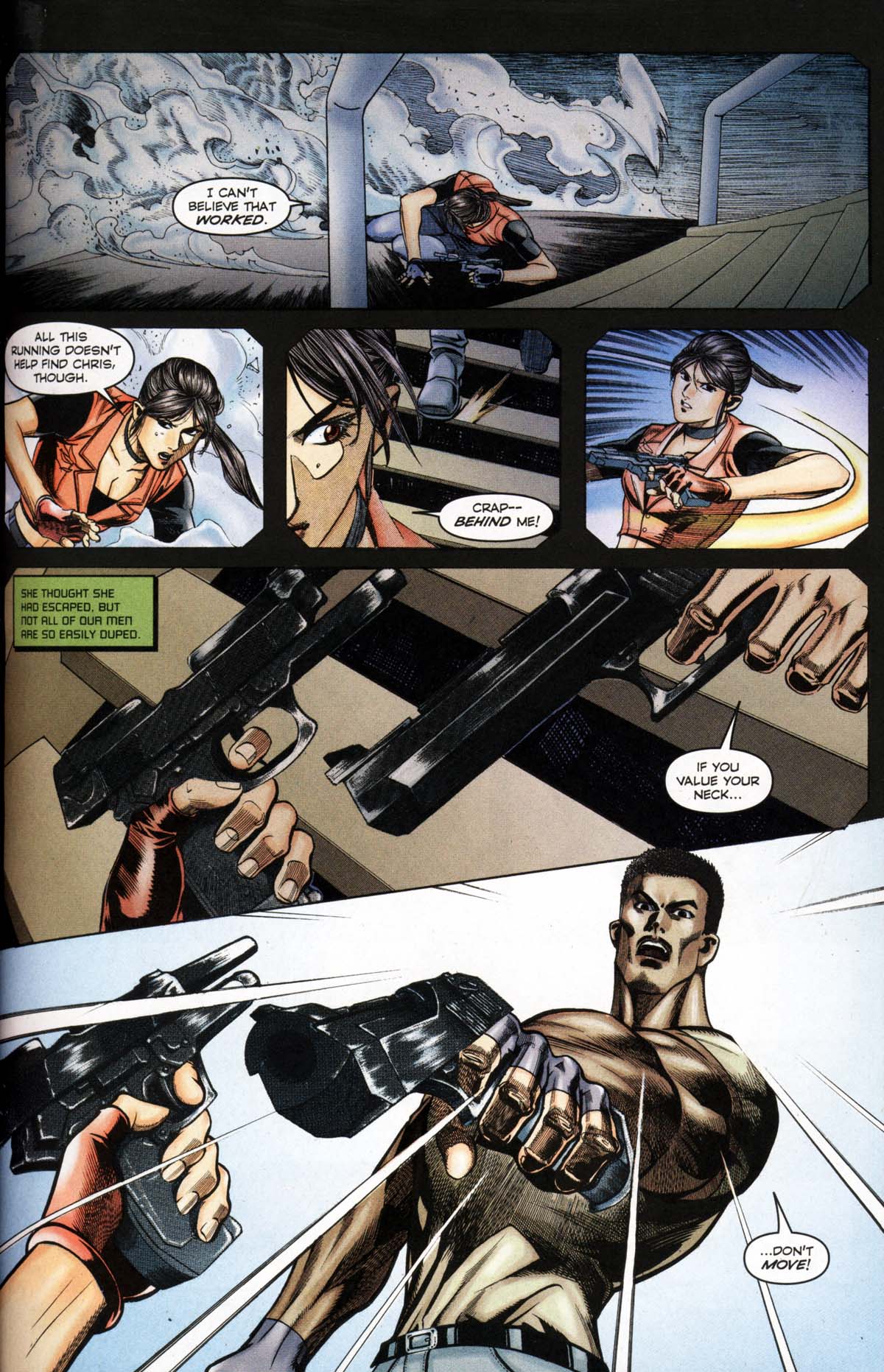 Read online Resident Evil Code: Veronica comic -  Issue #1 - 12