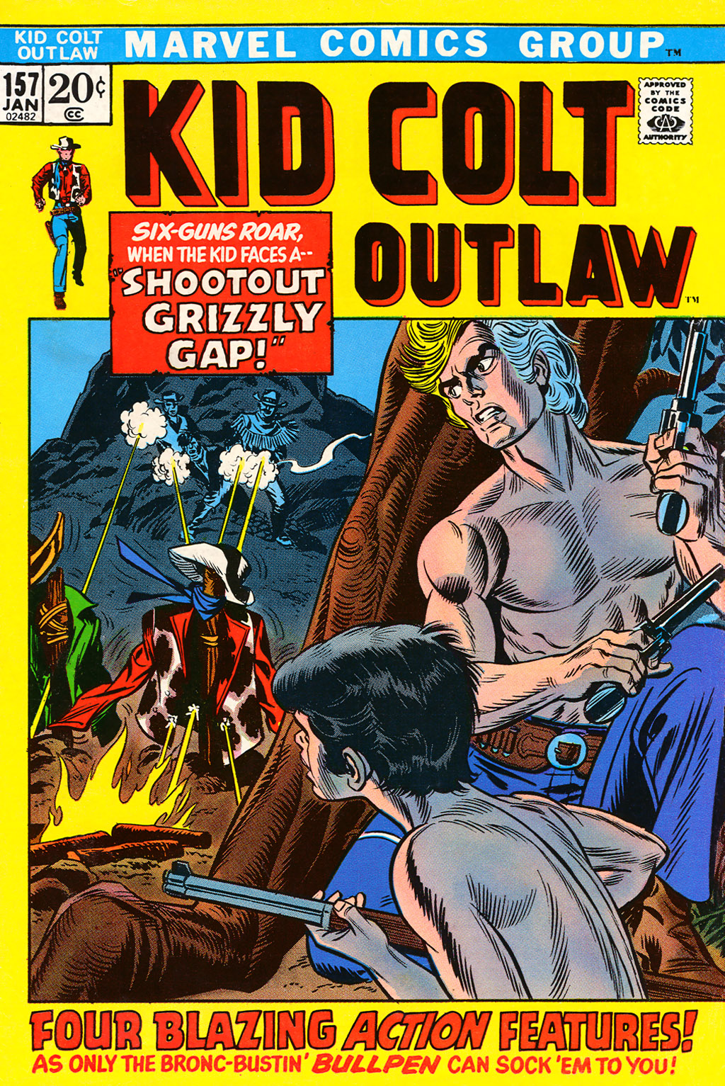 Read online Kid Colt Outlaw comic -  Issue #157 - 1