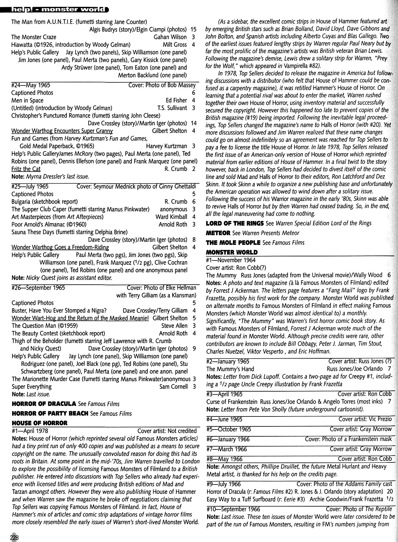 Read online Warren Companion comic -  Issue # TPB (Part 3) - 29