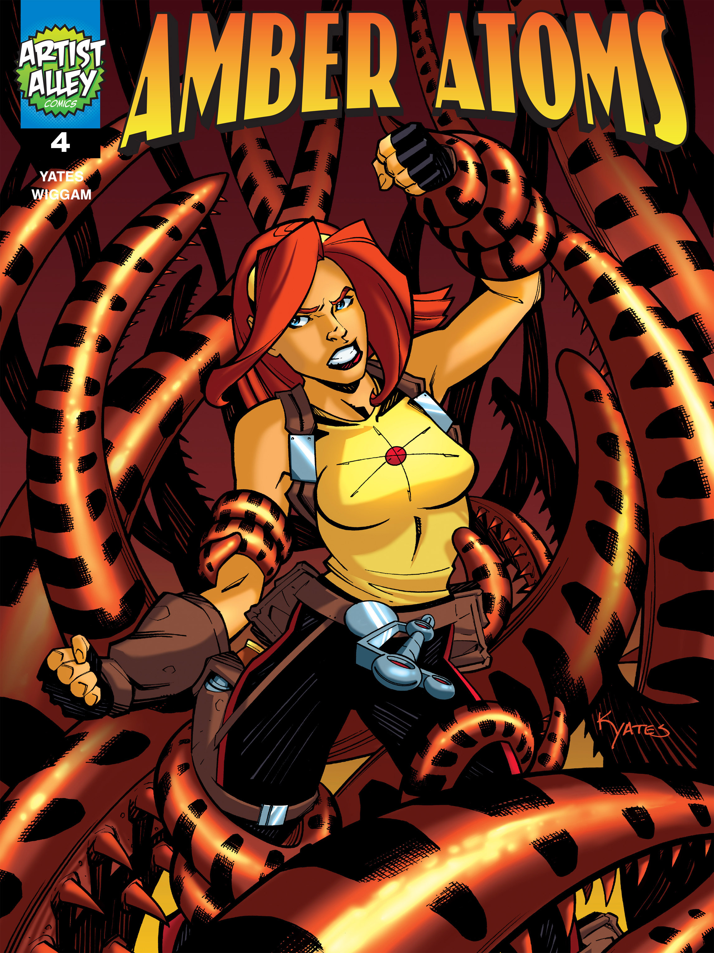 Read online Amber Atoms comic -  Issue #4 - 1