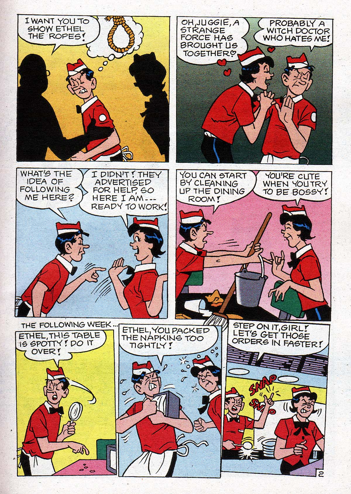 Read online Jughead's Double Digest Magazine comic -  Issue #92 - 136