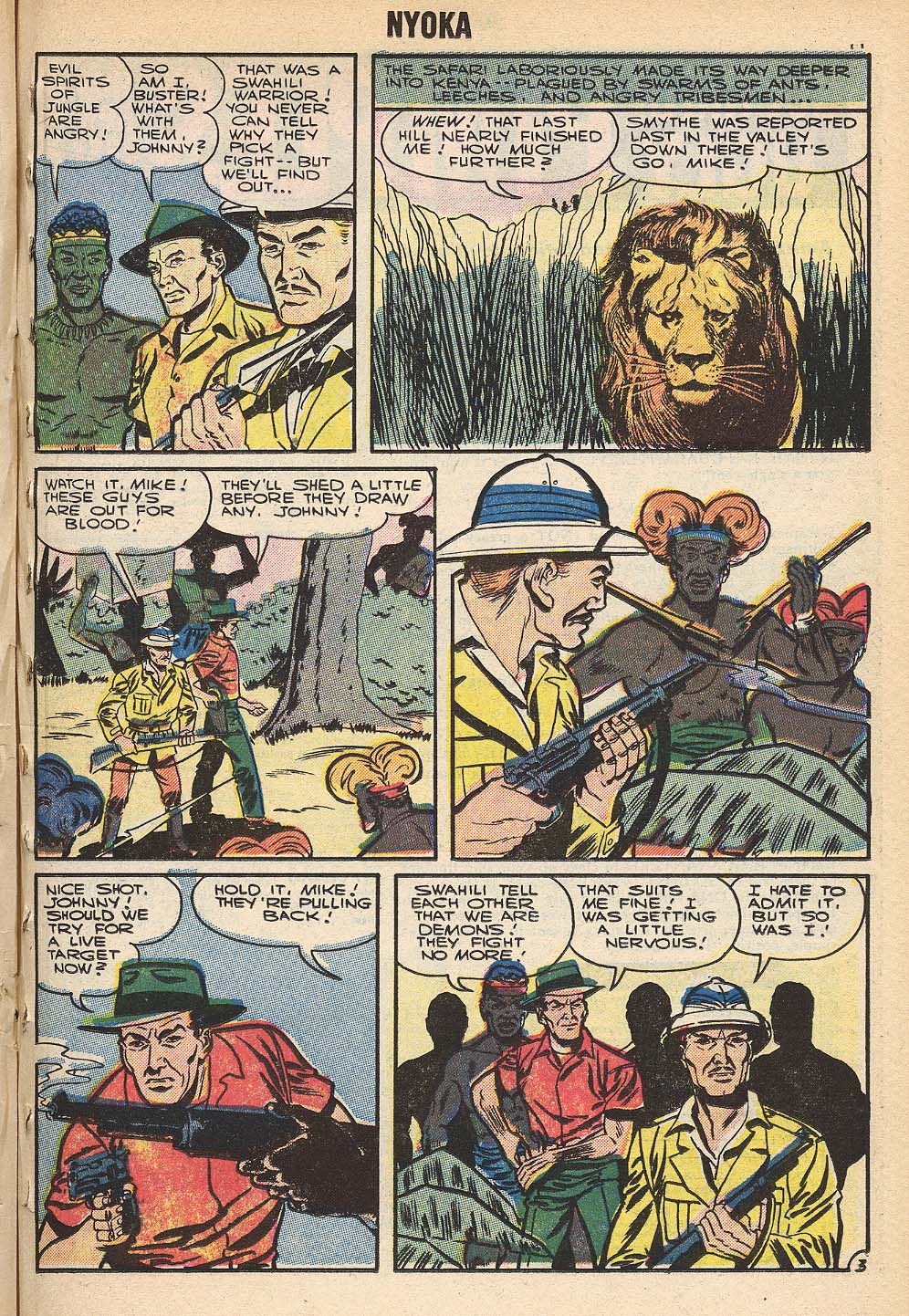 Read online Nyoka the Jungle Girl (1955) comic -  Issue #17 - 21