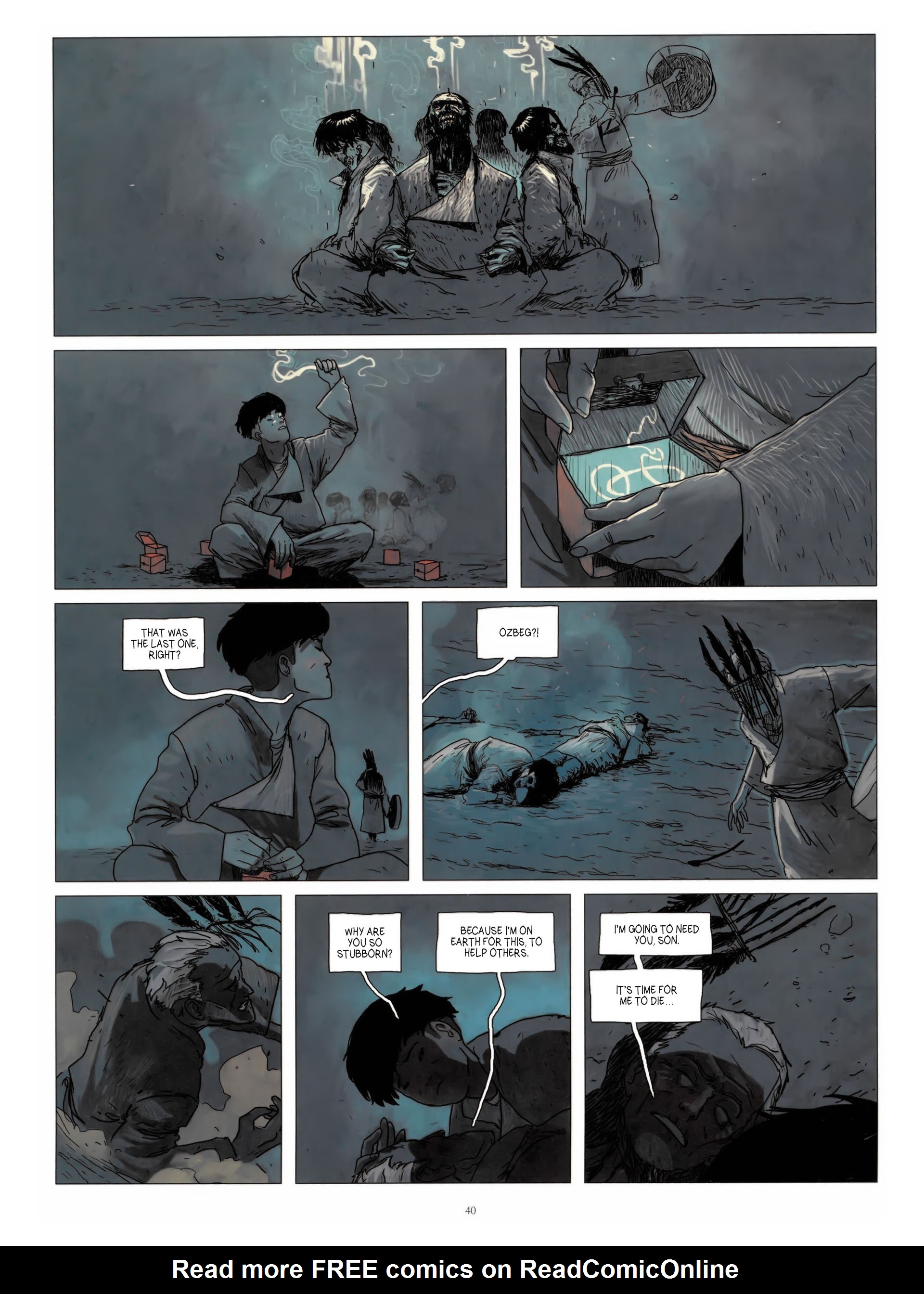 Read online Temujin comic -  Issue #1 - 42