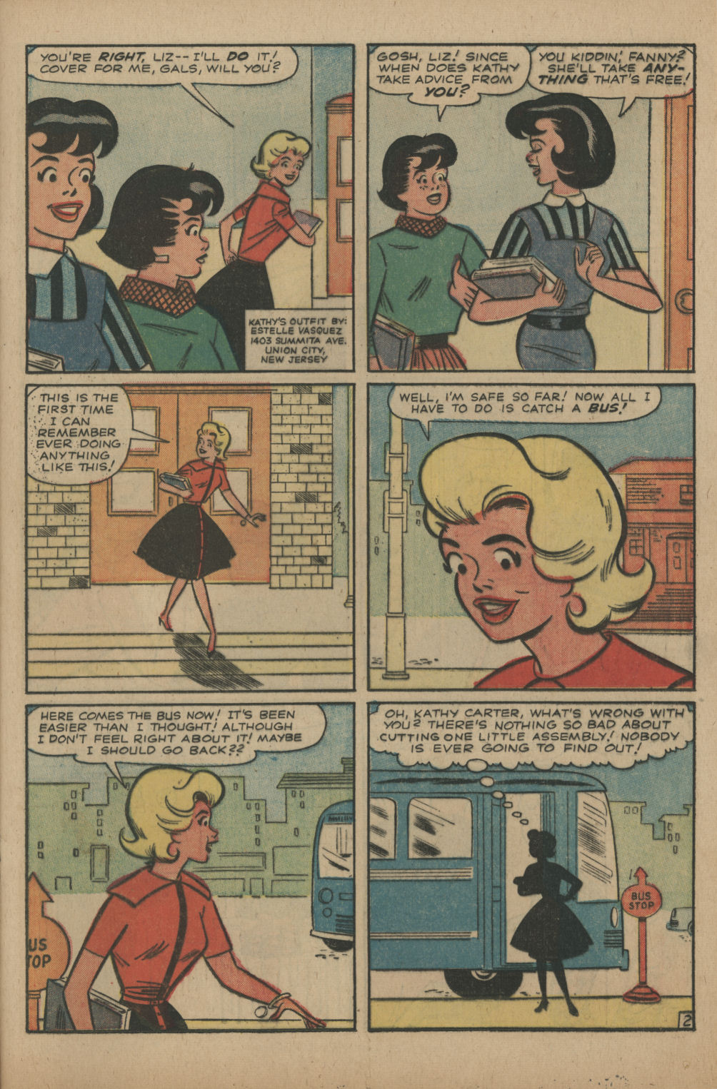 Read online Kathy (1959) comic -  Issue #17 - 21