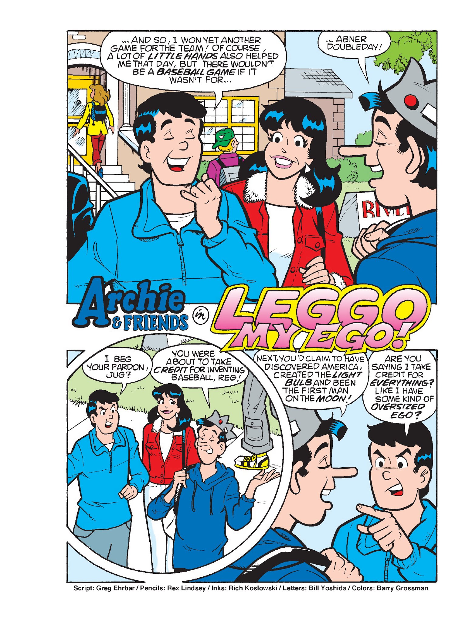 Read online Archie's Funhouse Double Digest comic -  Issue #22 - 242