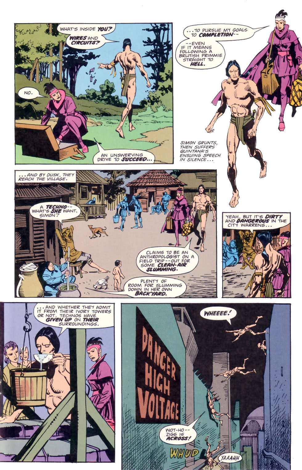 Read online Electric Warrior comic -  Issue #1 - 13